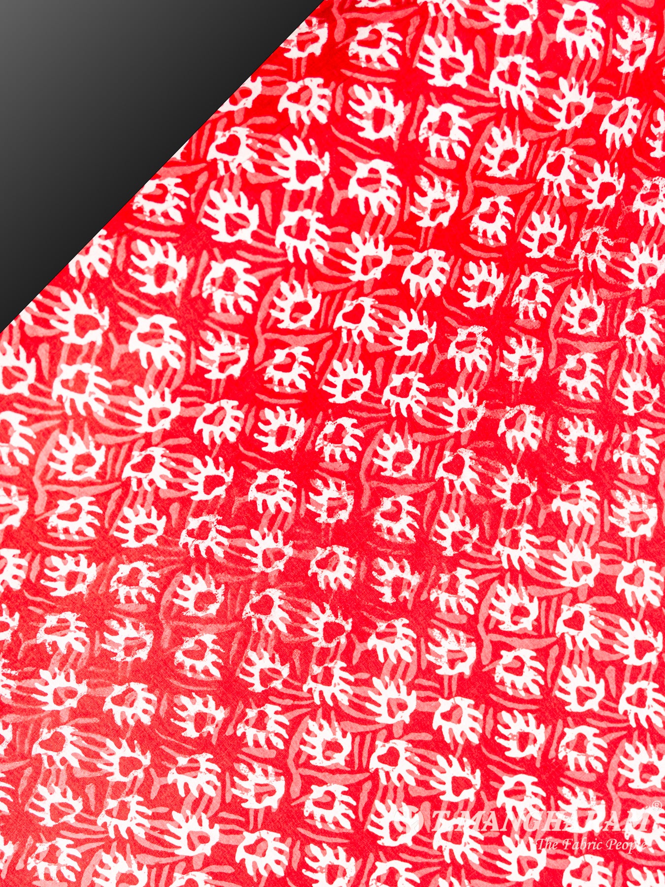 Red Cotton Fabric - EC6059 view-2