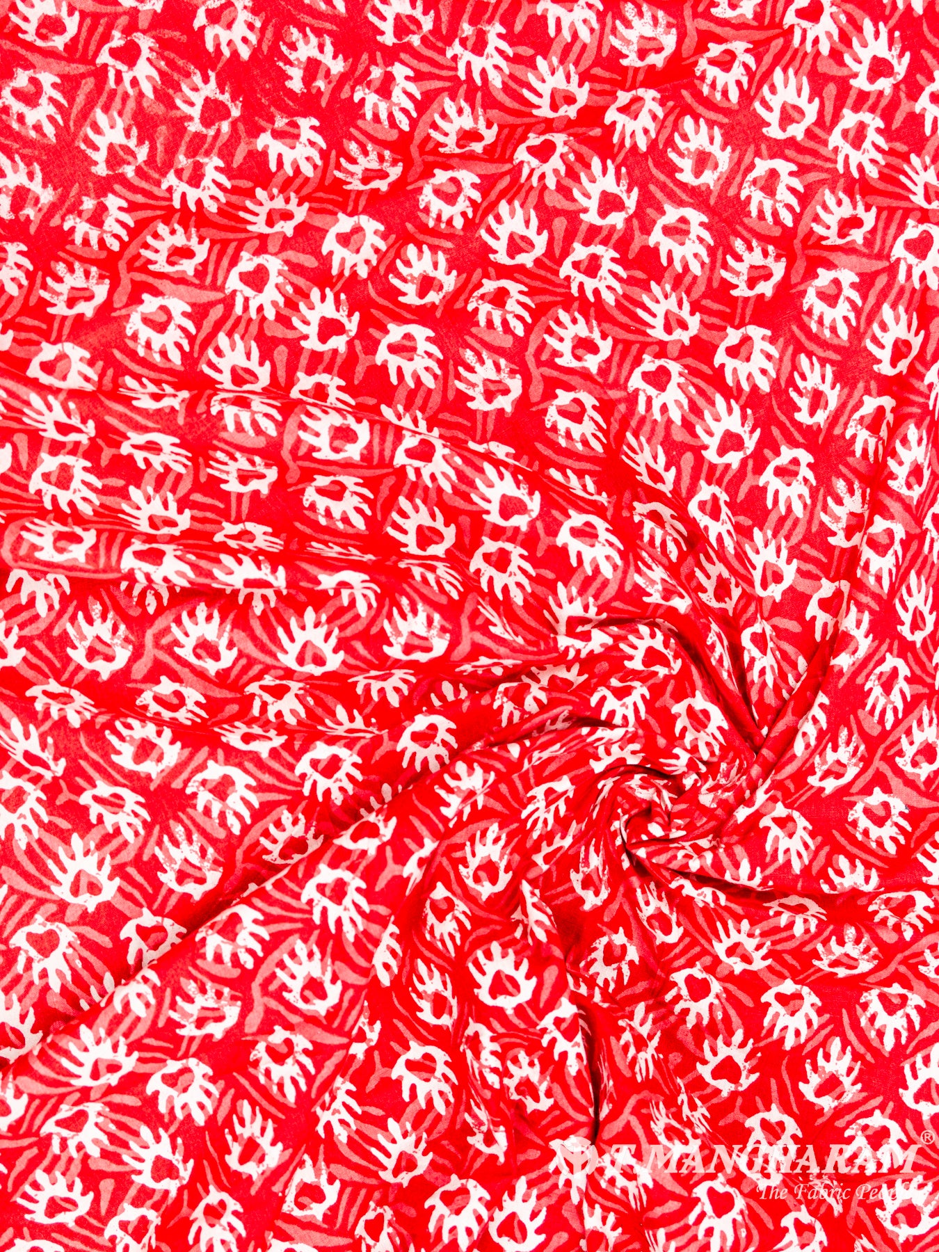 Red Cotton Fabric - EC6059 view-4