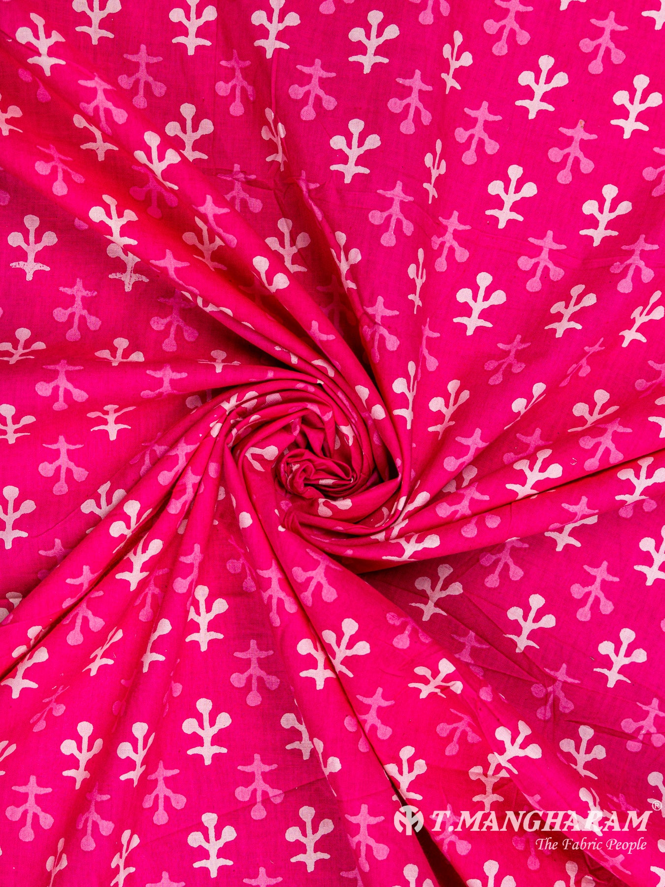 Pink Cotton Fabric - EC6067 view-1