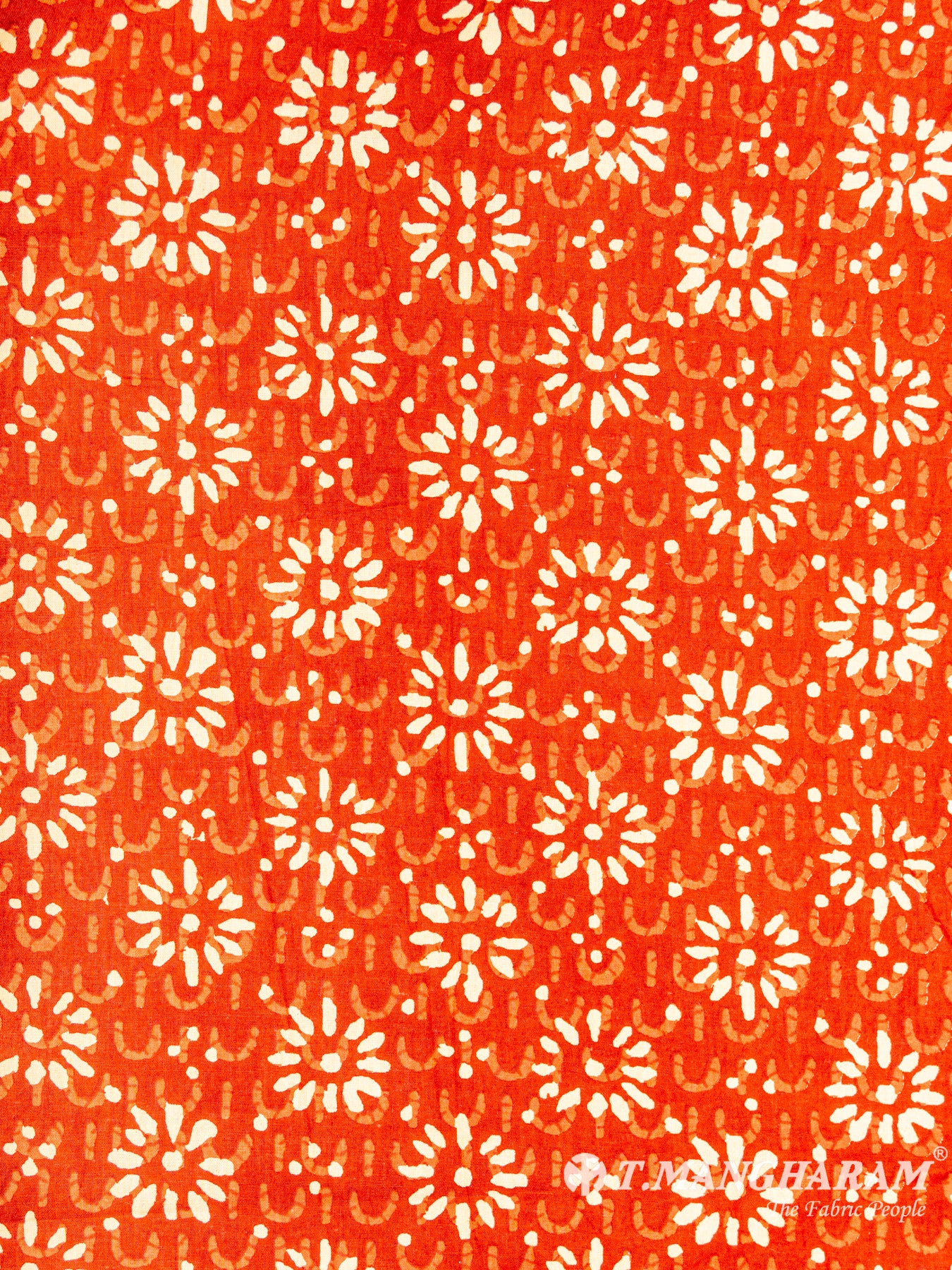 Orange Cotton Fabric - EC6073 view-3