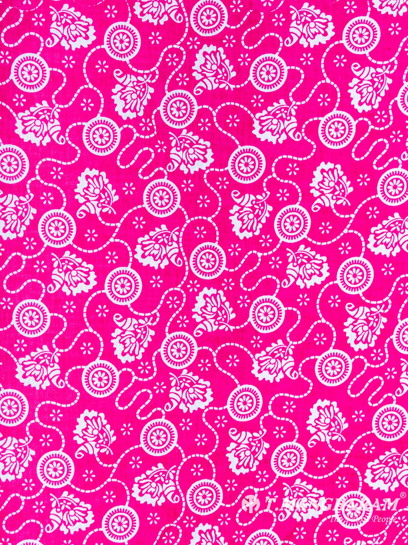 Pink Cotton Fabric - EC6058 view-3