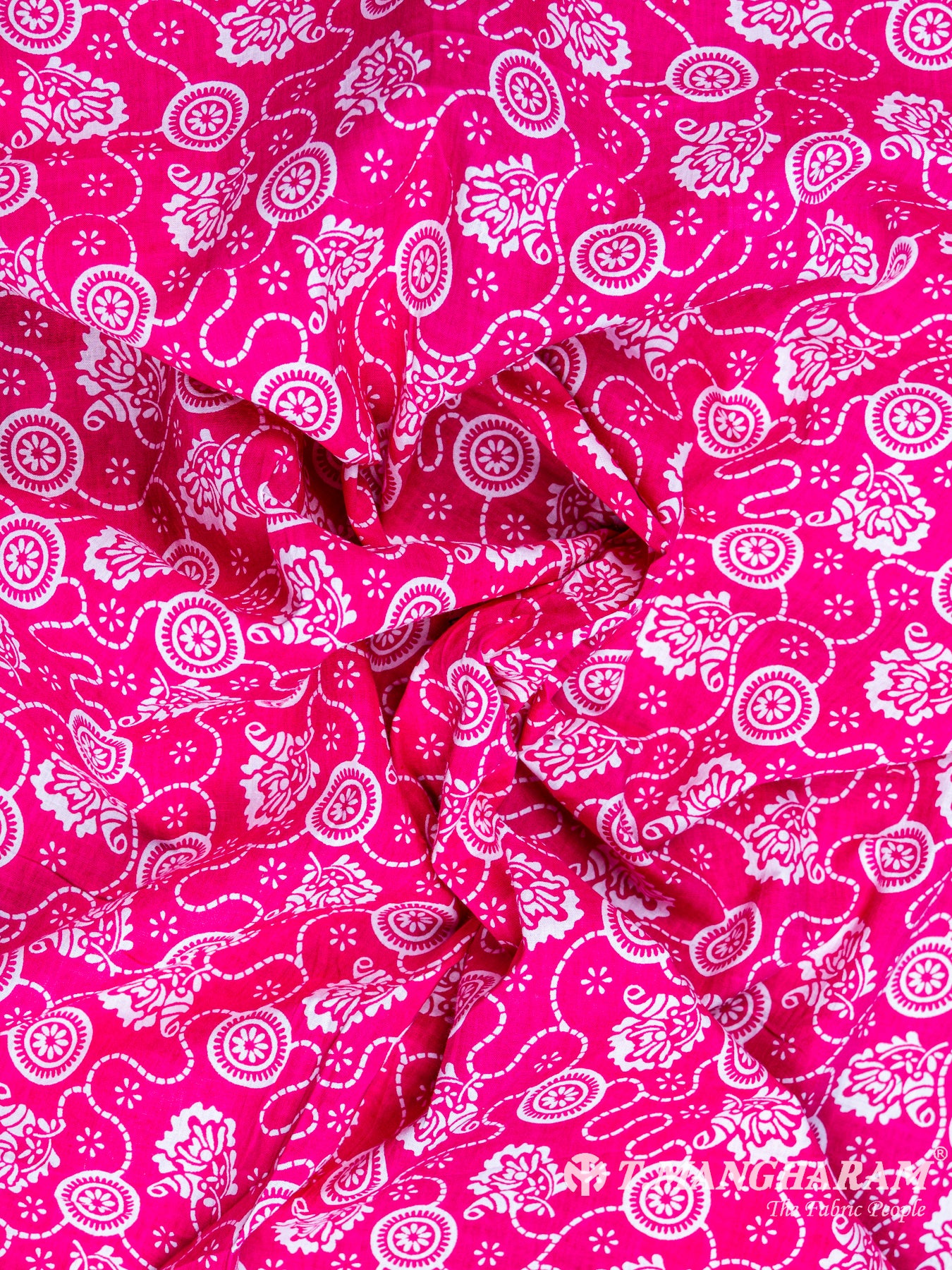 Pink Cotton Fabric - EC6058 view-4