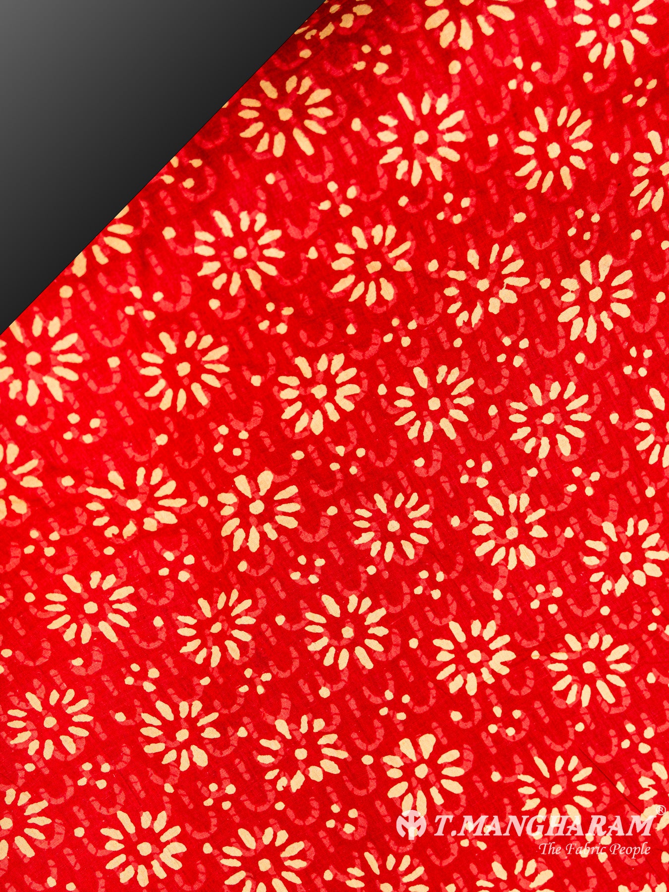 Red Cotton Fabric - EC6062 view-2