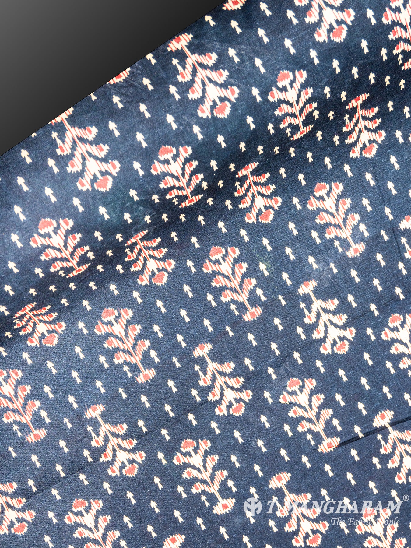 Black Cotton Fabric - EC6046 view-2
