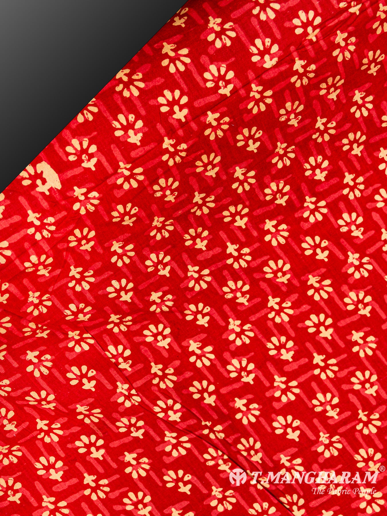 Red Cotton Fabric - EC6066 view-2