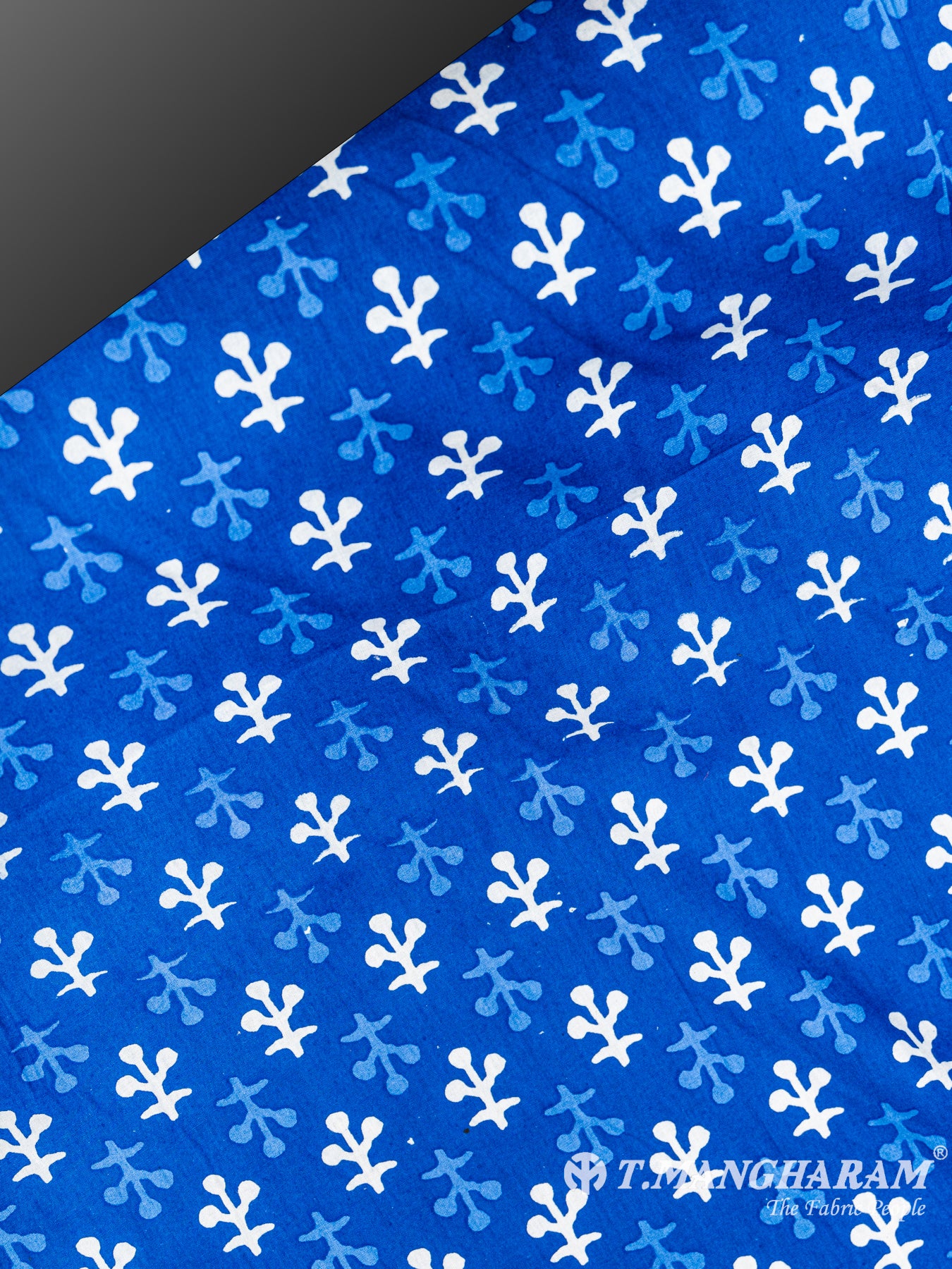 Blue Cotton Fabric - EC6069 view-2