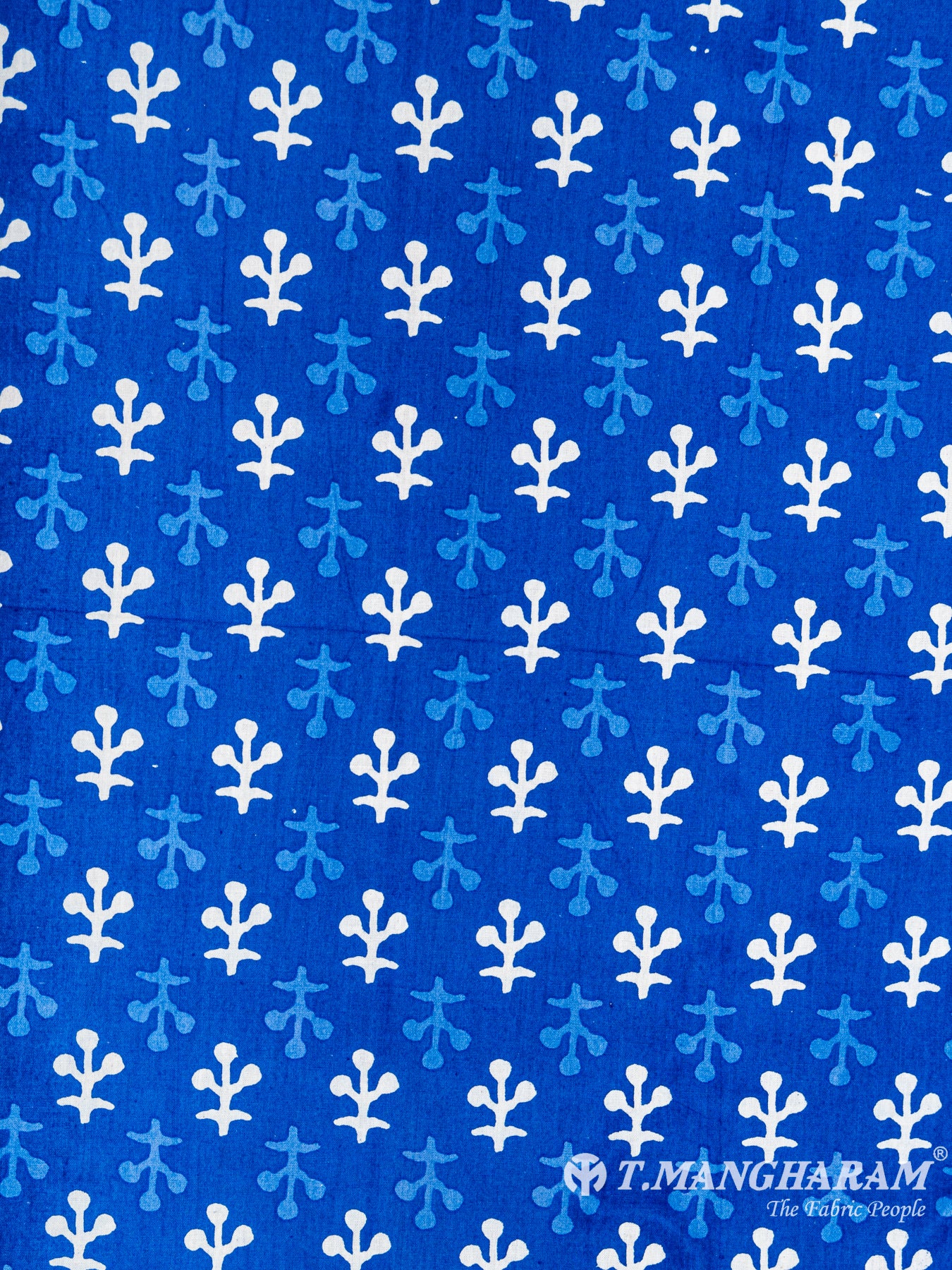 Blue Cotton Fabric - EC6069 view-3
