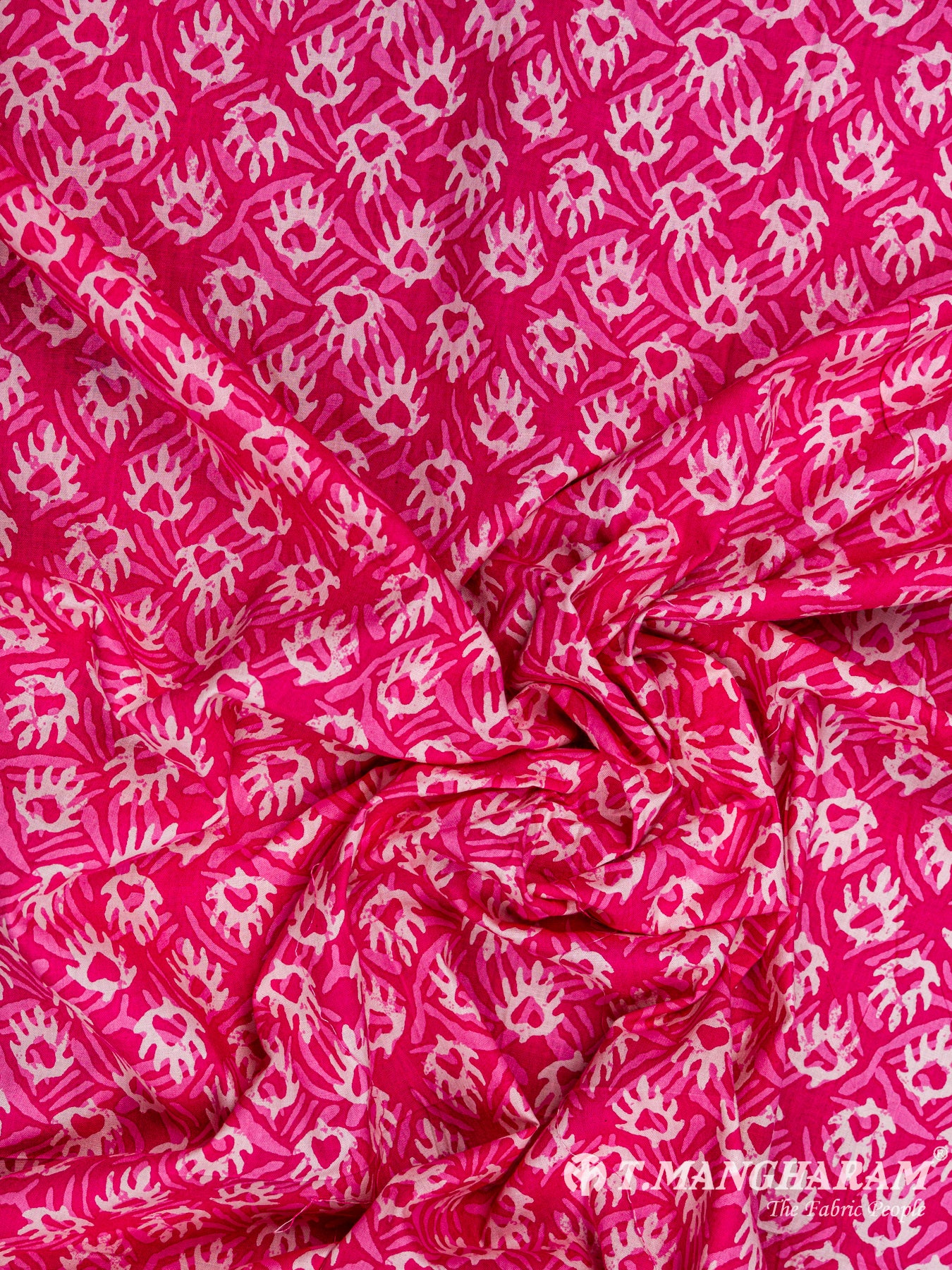 Pink Cotton Fabric - EC6074 view-4