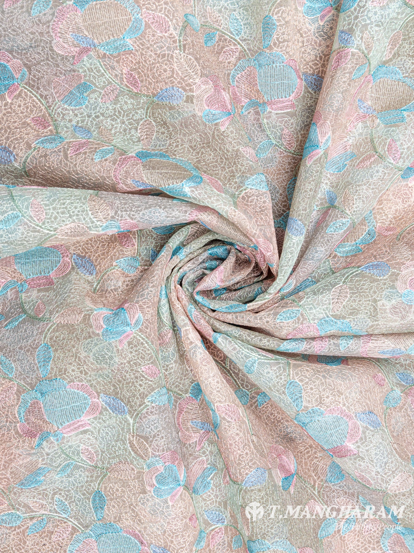 Multicolor Organza Fabric - EB4705 view-1