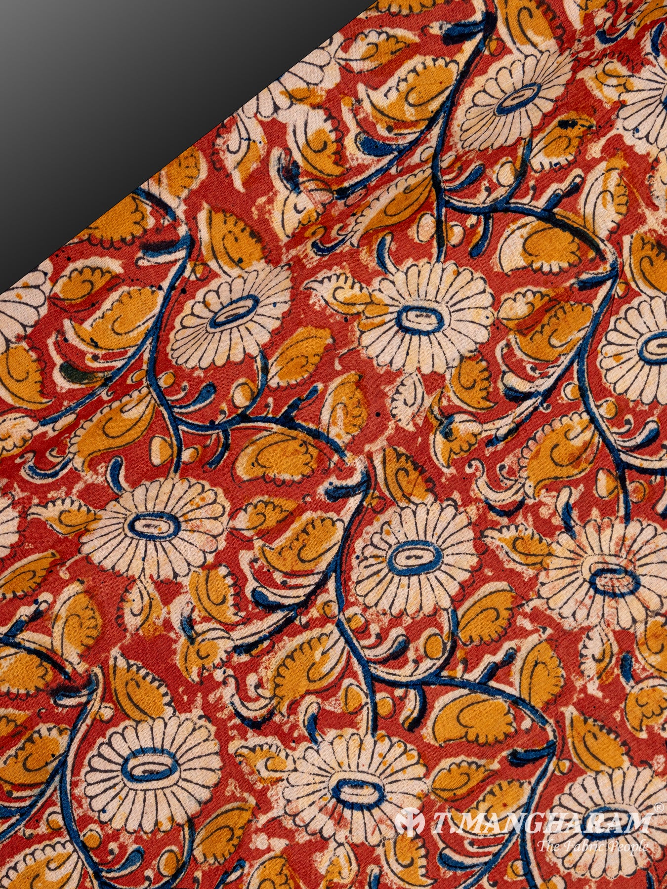Red Cotton Fabric - EA2127 view-2