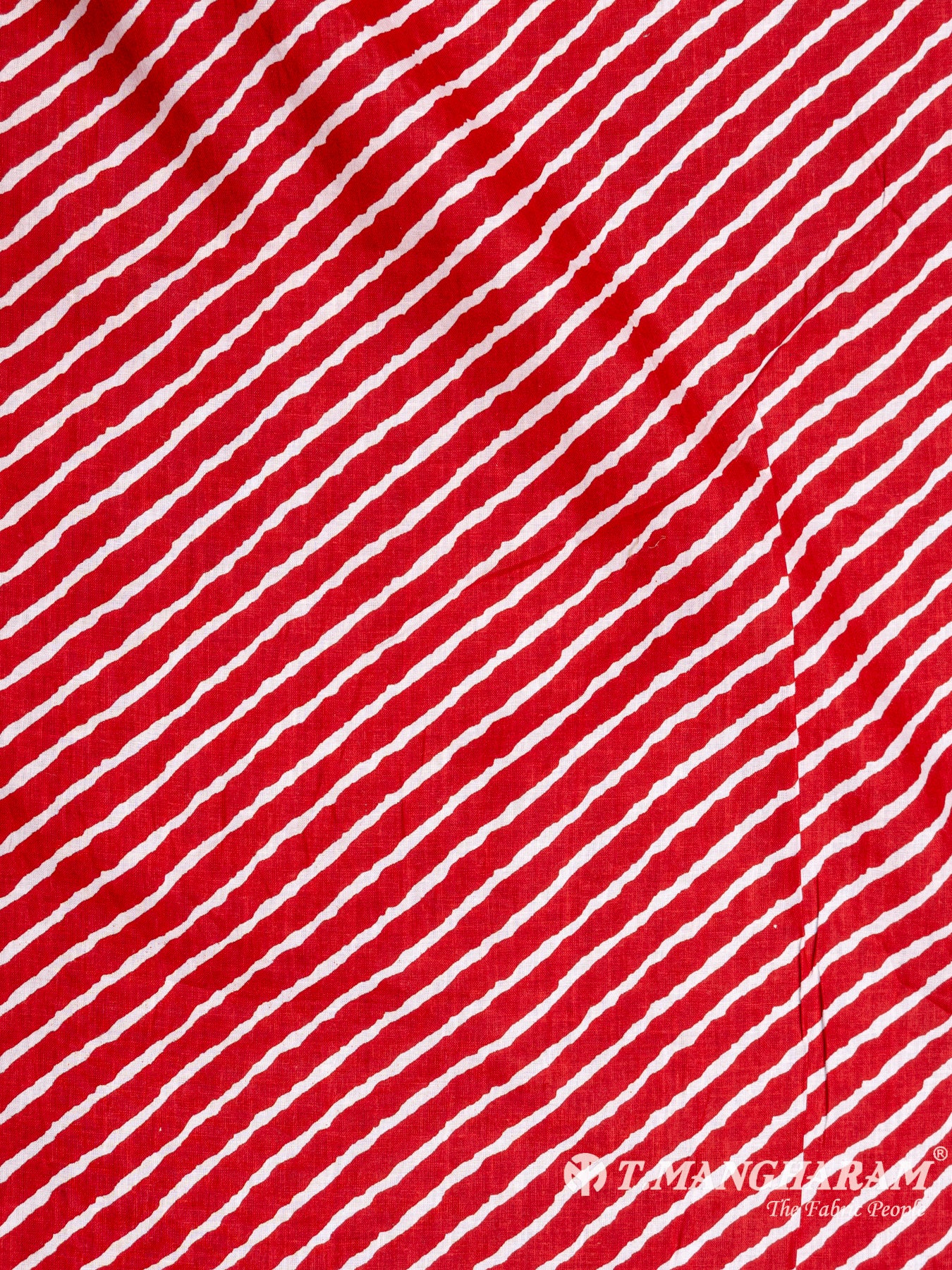 Red Cotton Fabric - EC6193 view-3