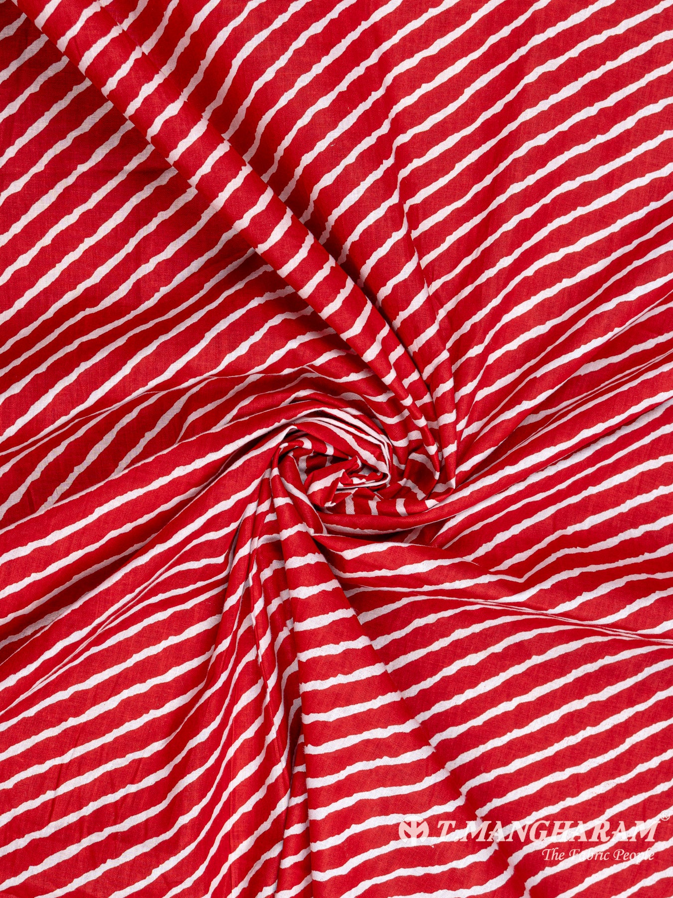 Red Cotton Fabric - EC6193 view-1