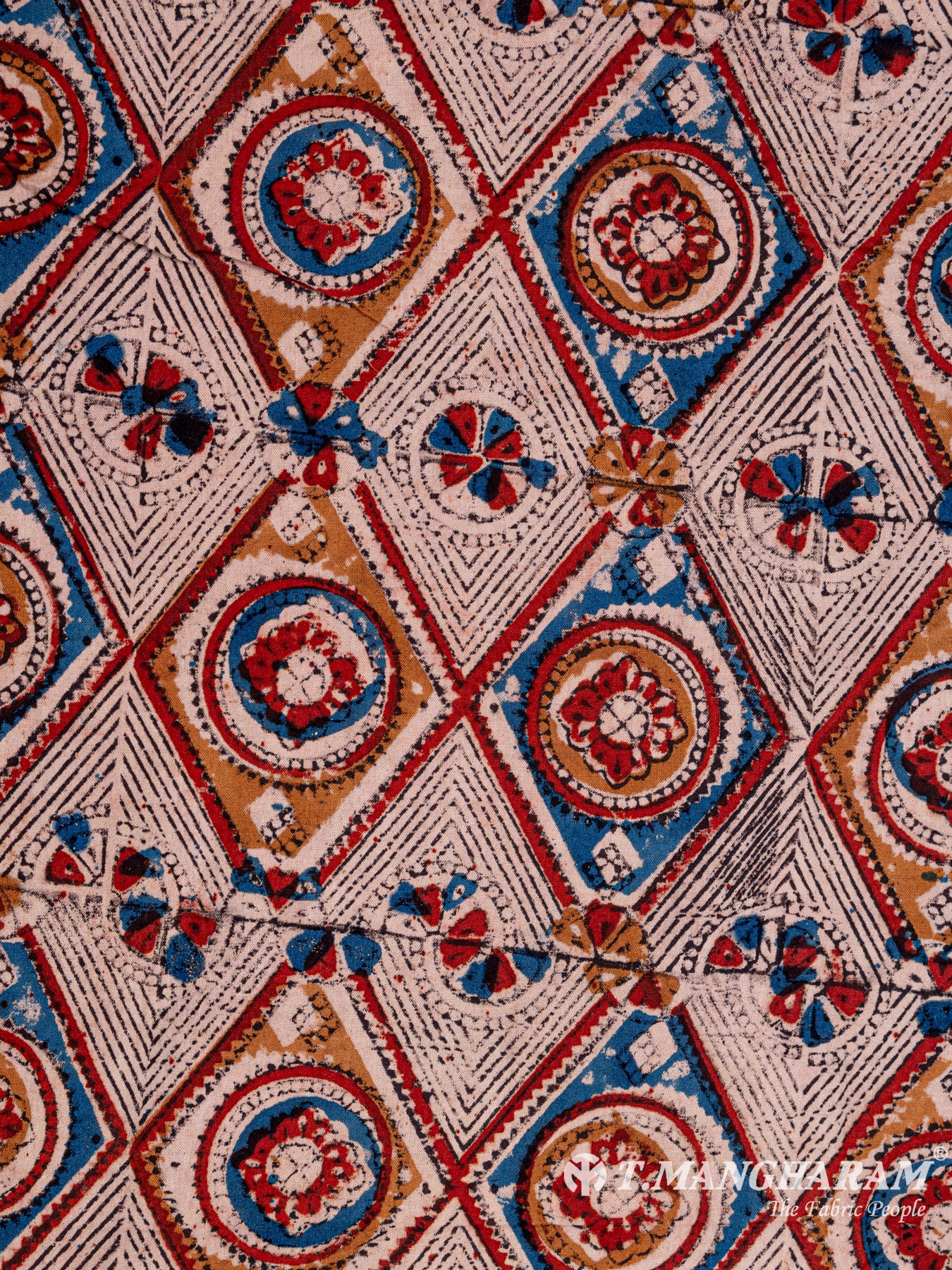 Beige Cotton Fabric - EA2120 view-3