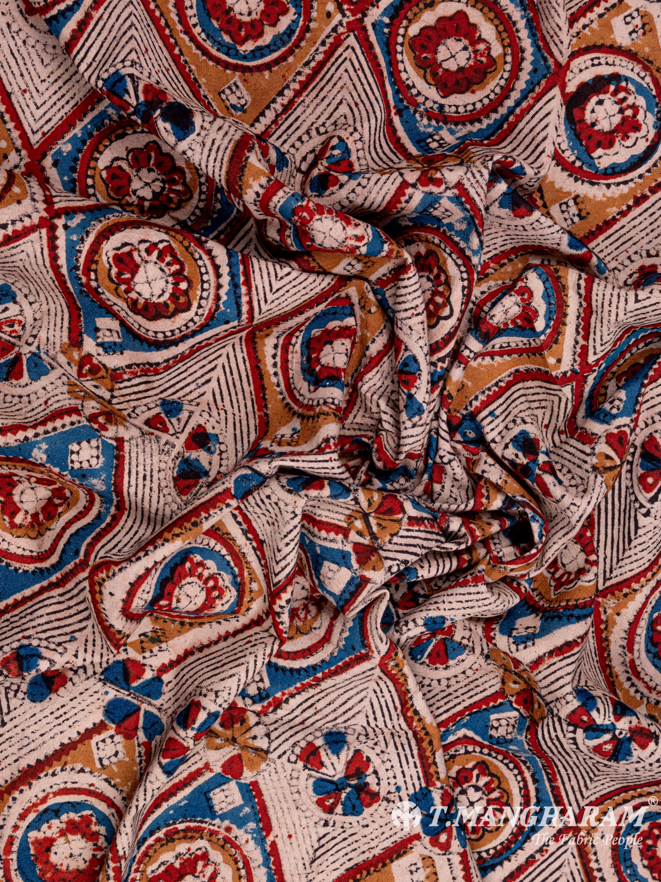 Beige Cotton Fabric - EA2120 view-4
