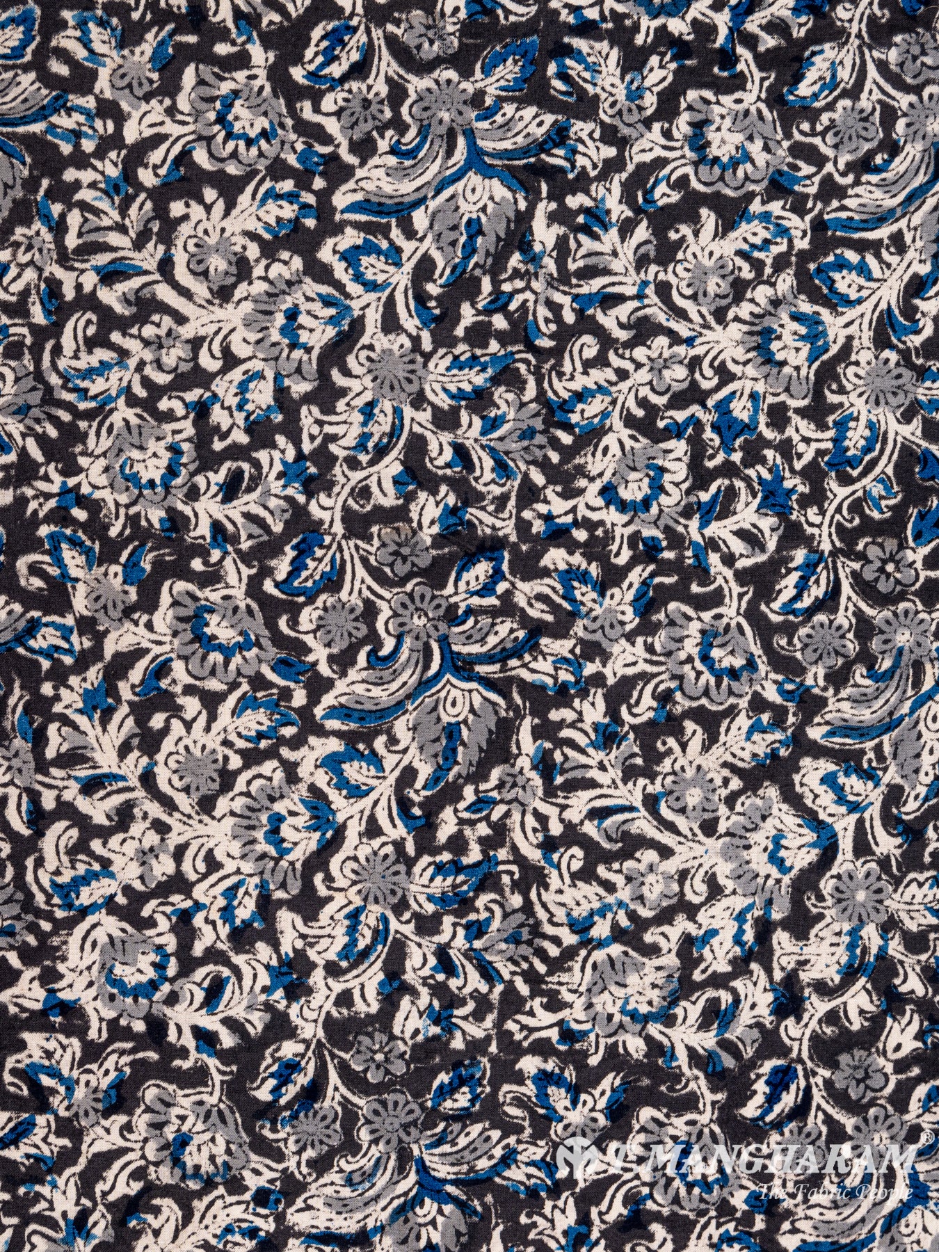 Black Cotton Fabric - EA2072 view-3