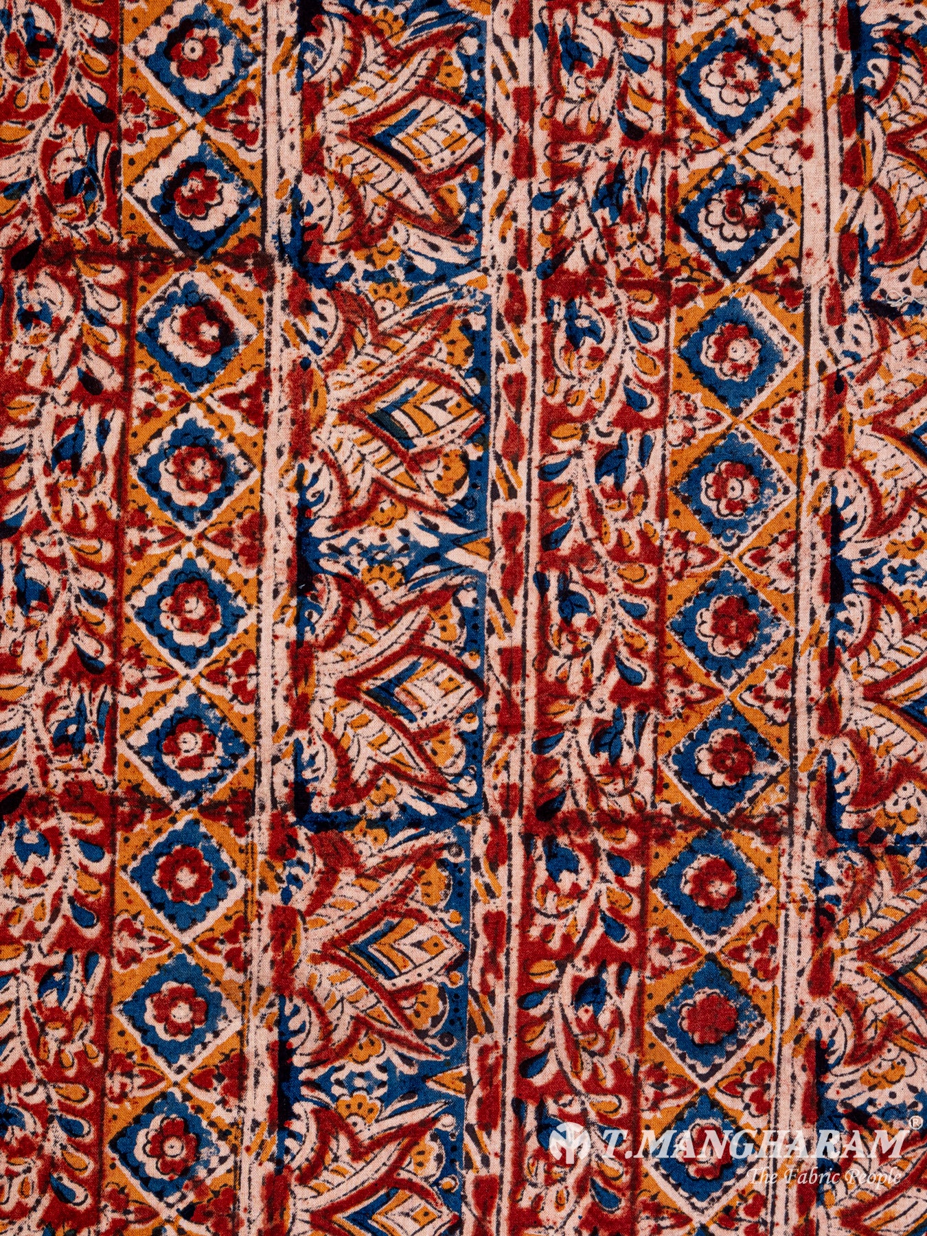 Red Cotton Fabric - EA2101 view-3