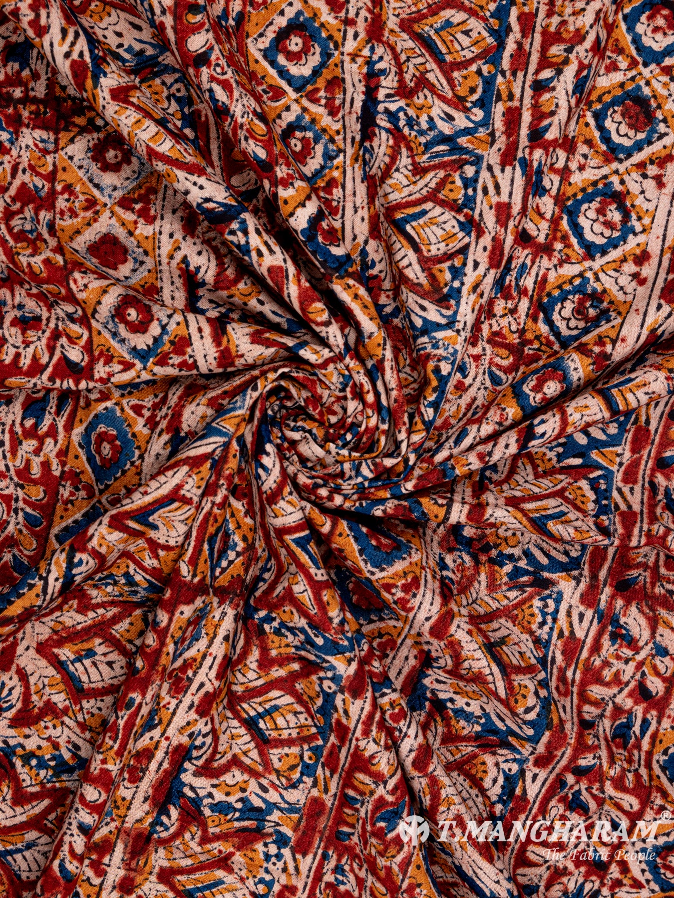Red Cotton Fabric - EA2101 view-1
