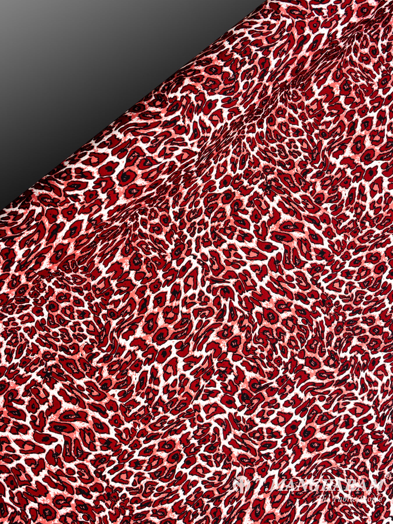 Red Crepe Fabric - EC4586 view-2