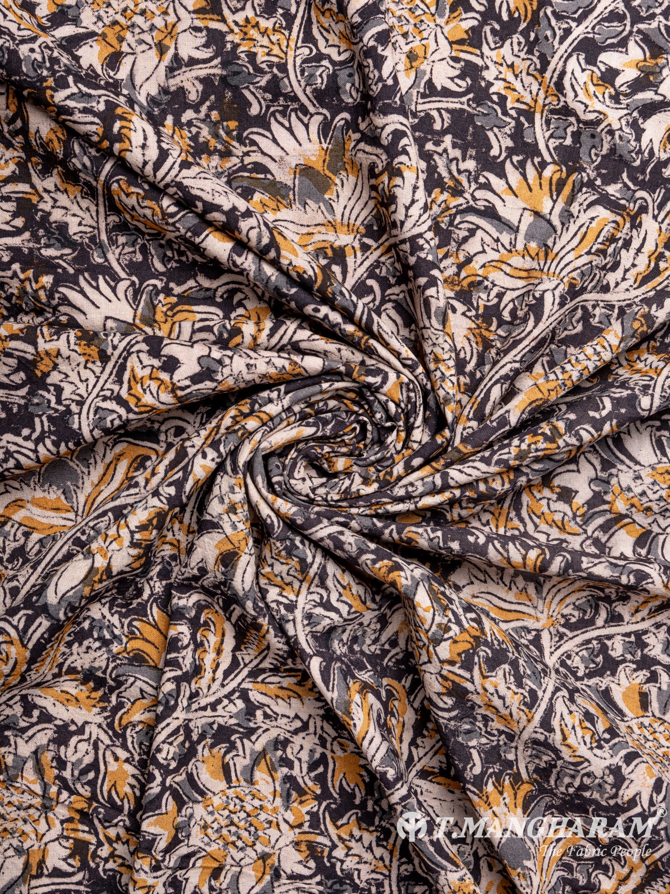 Grey Cotton Fabric - EA2111 view-1