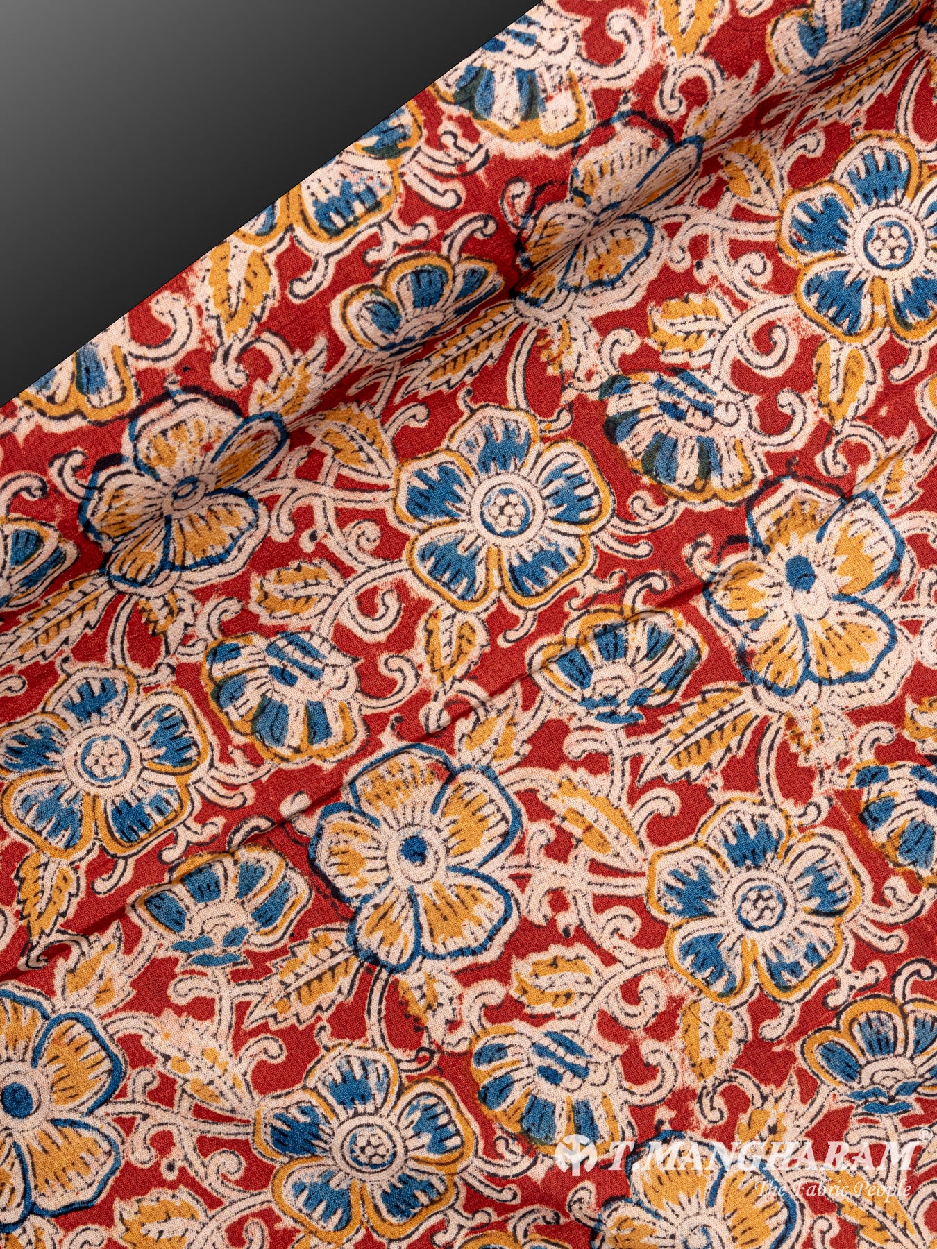 Red Cotton Fabric - EA2118 view-2