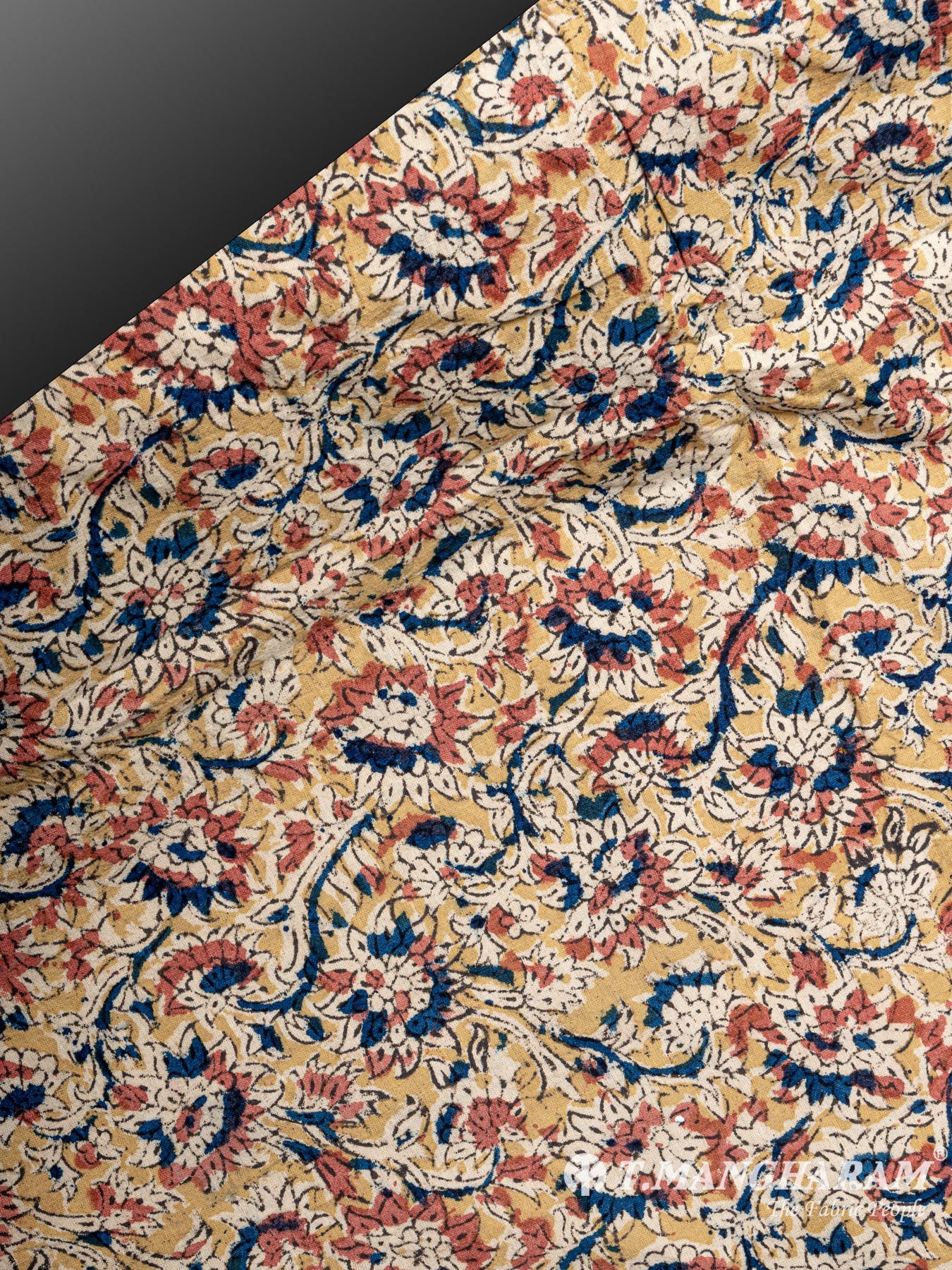 Yellow Cotton Fabric - EA2095 view-2