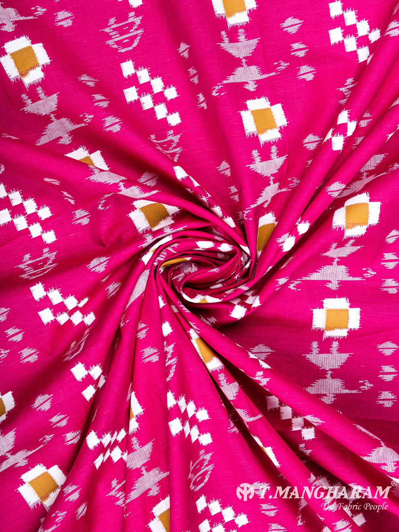 Pink Cotton Fabric - EC6294 view-1