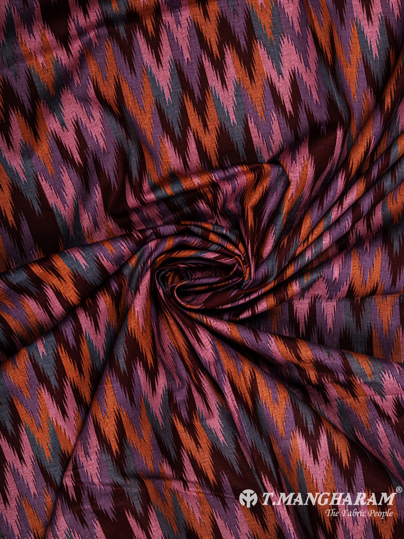 Multicolor Cotton Fabric - EC6308 view-1