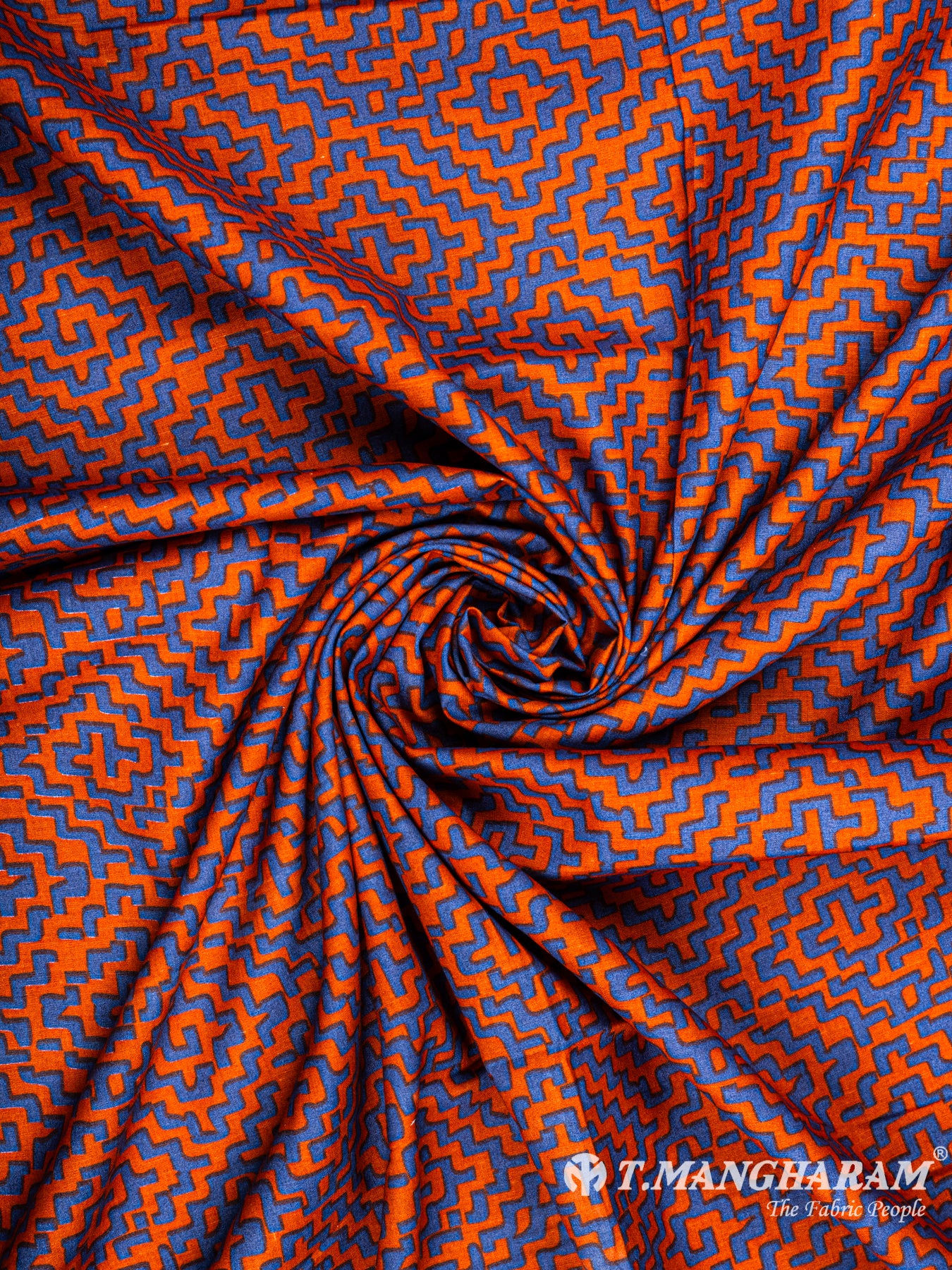 Multicolor Cotton Fabric - EC6288 view-1