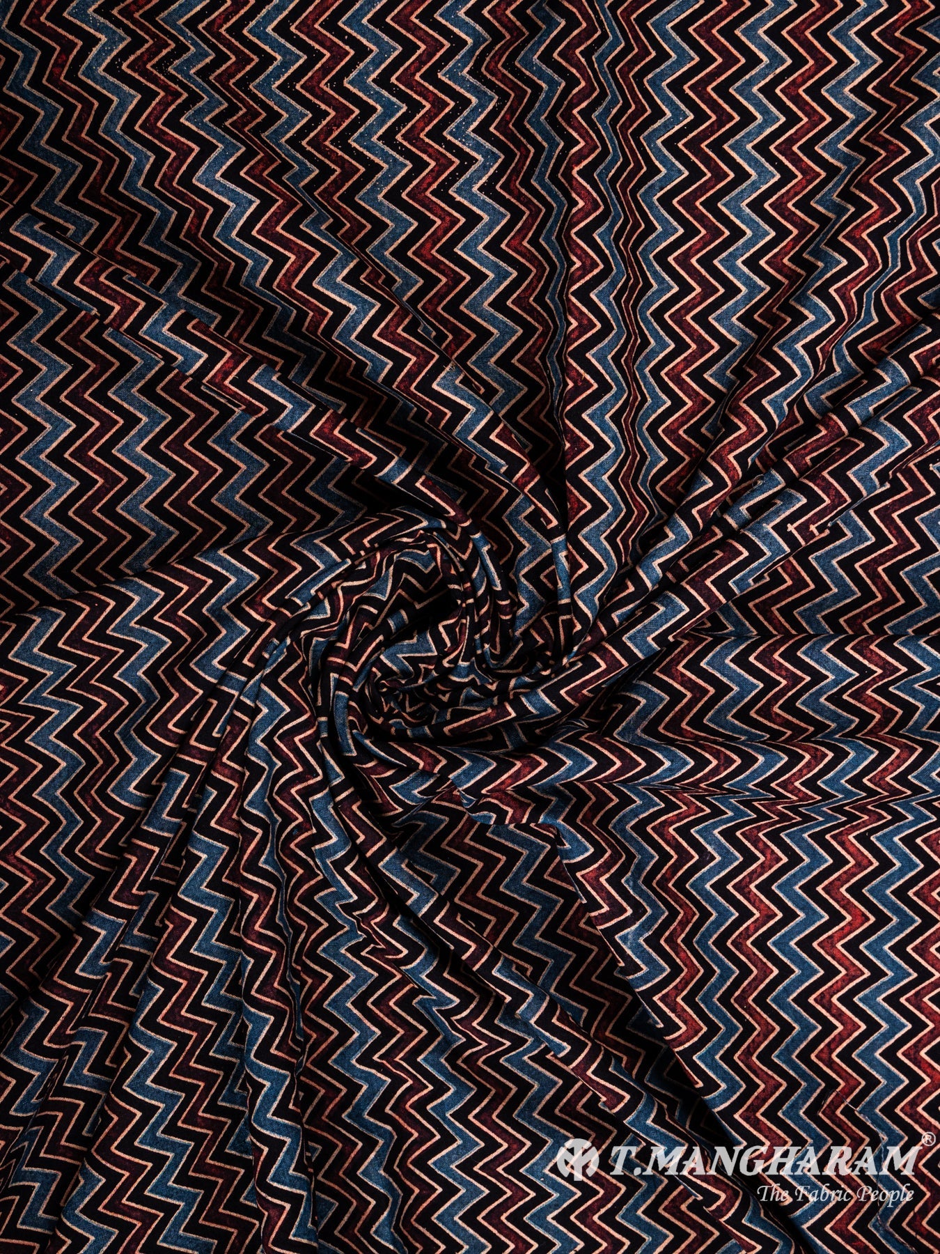 Multicolor Cotton Fabric - EC6229 view-1