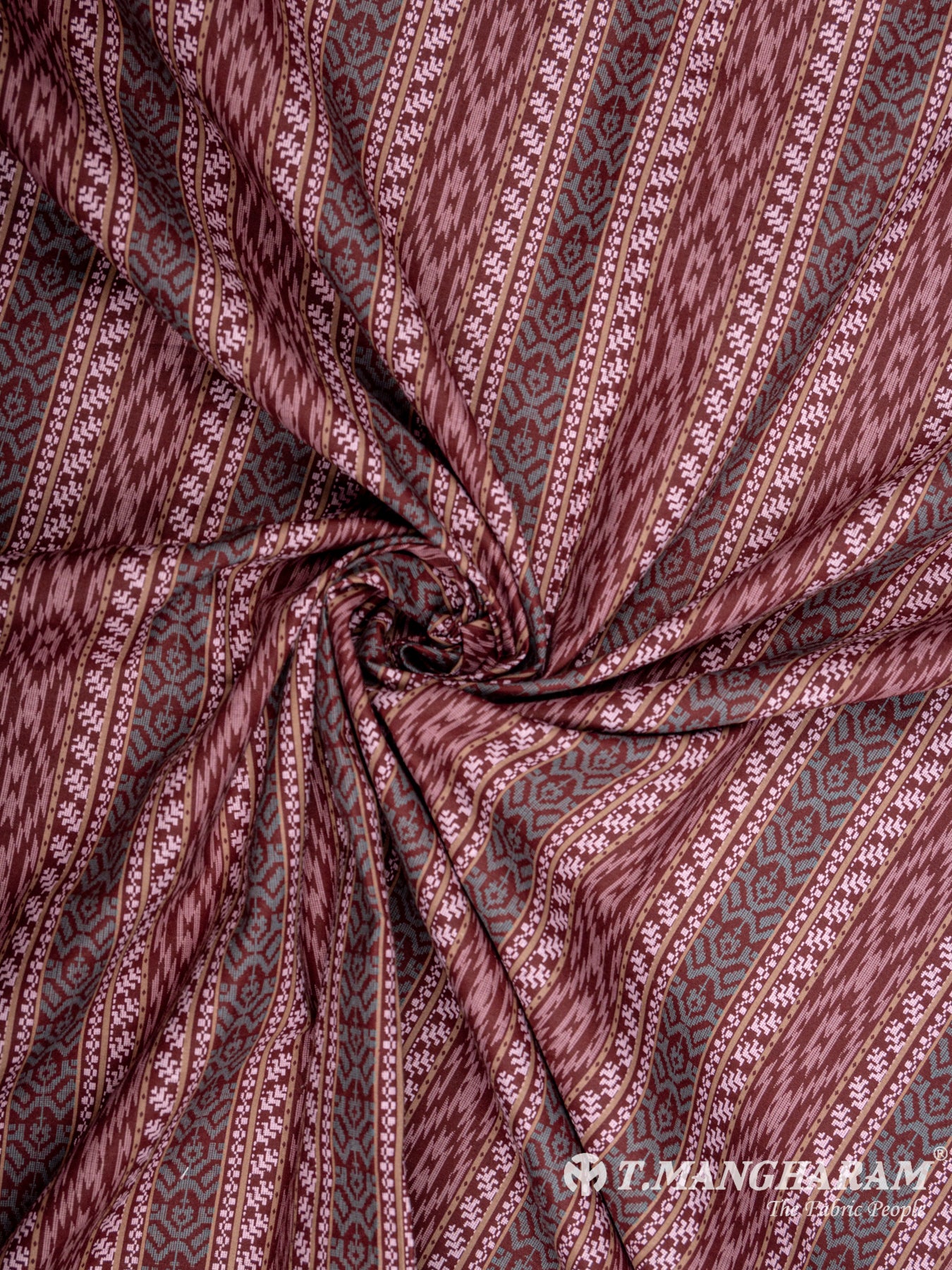 Multicolor Cotton Fabric - EC6296 view-1
