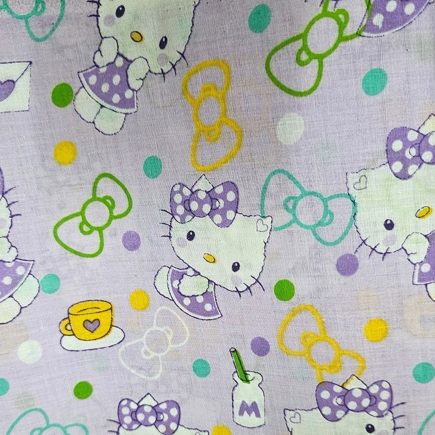 Printed Cotton Fabric - EA2494 - Flat fabric