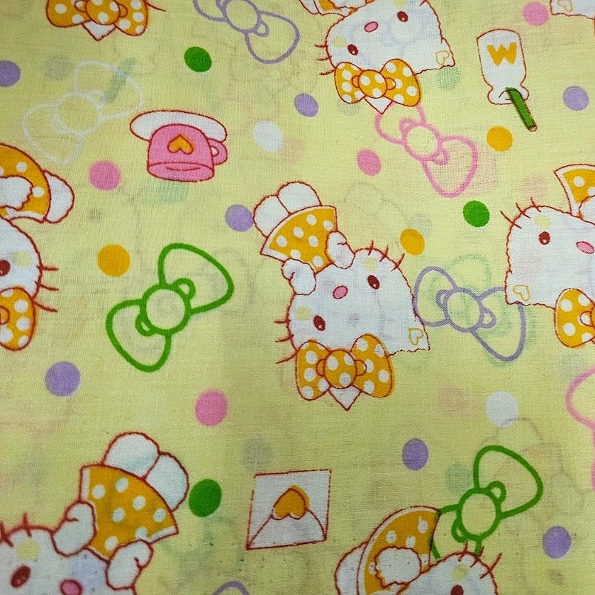 Printed Cotton Fabric - EA2503 - Flat fabric