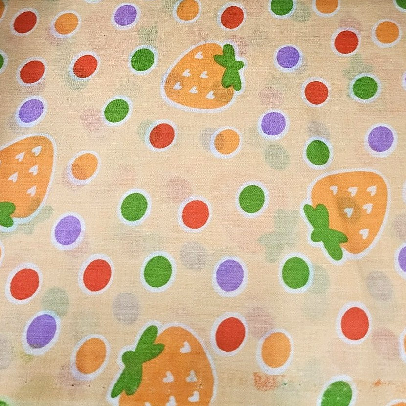 Printed Cotton Fabric - EA2512 - Flat fabric