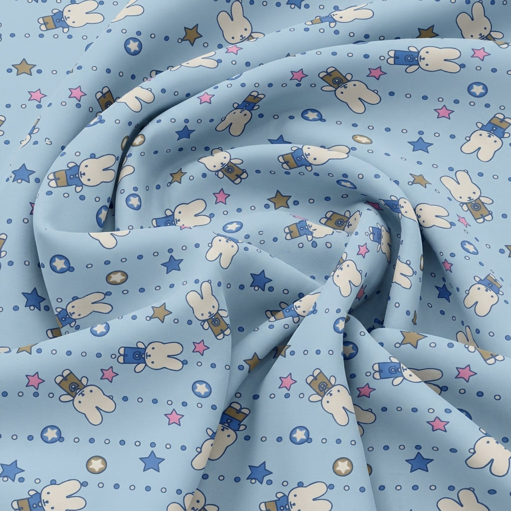 Printed Cotton Fabric - EA2531 - Swirl