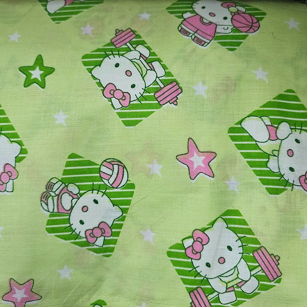 Printed Cotton Fabric - EA2540 - Flat fabric