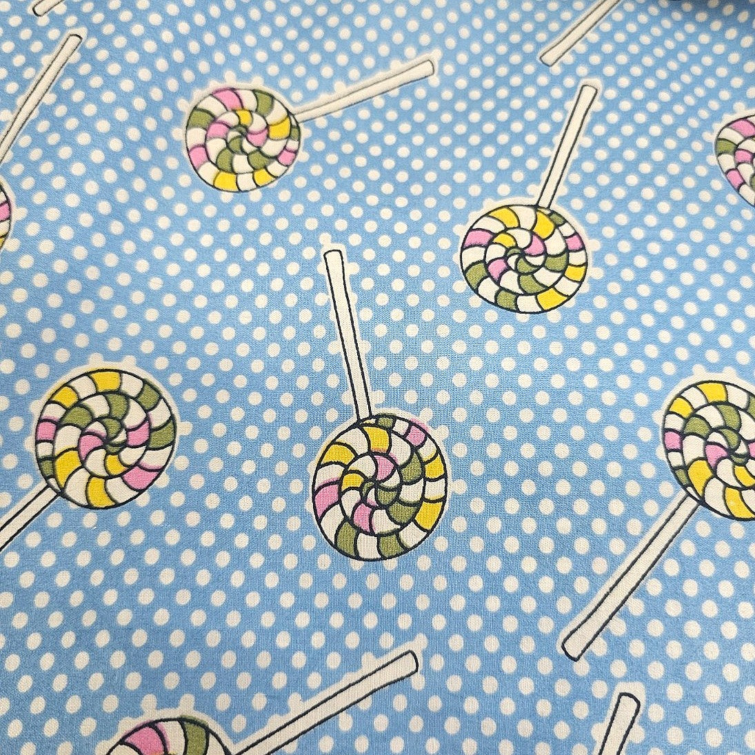 Printed Cotton Fabric - EA2621 - Flat fabric