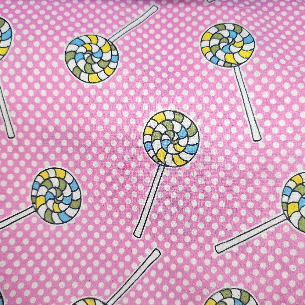 Printed Cotton Fabric - EA2622 - Flat fabric
