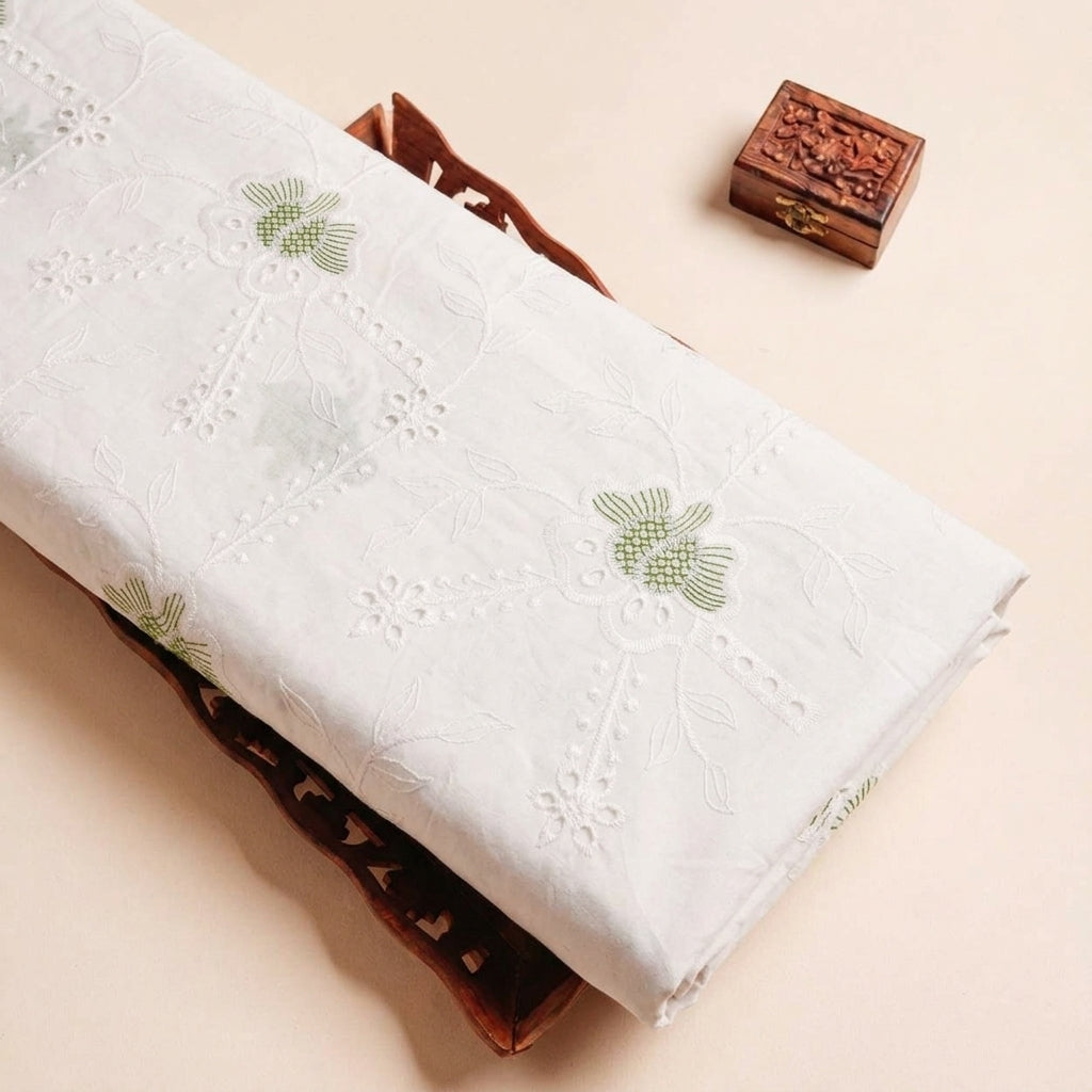 Embroidery Cotton Fabric - EA3910 - tray_3
