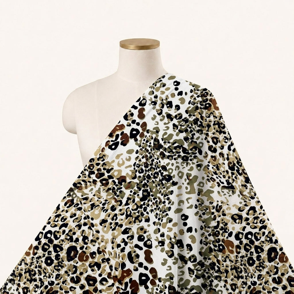 Grey Crepe Fabric - EA3971
