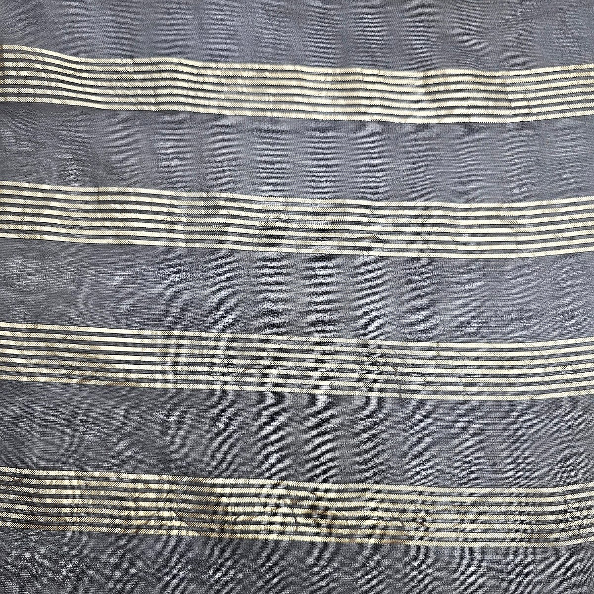 Zari Stripes Georgette Fabric