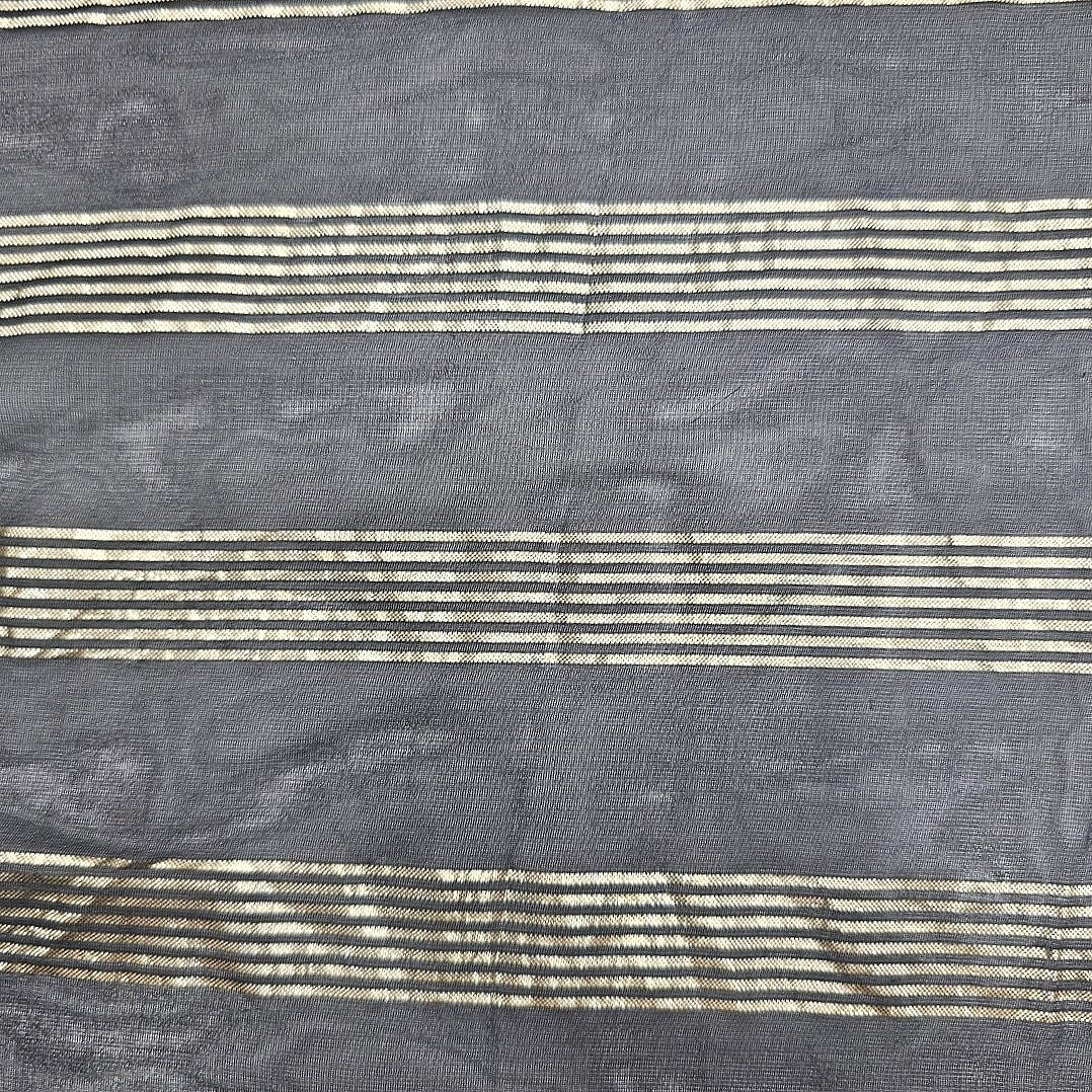 Zari Stripes Georgette Fabric