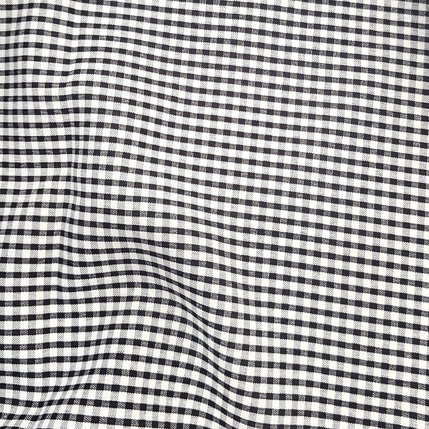 Checked Terry Cotton Fabric - EA4203 - Flat fabric