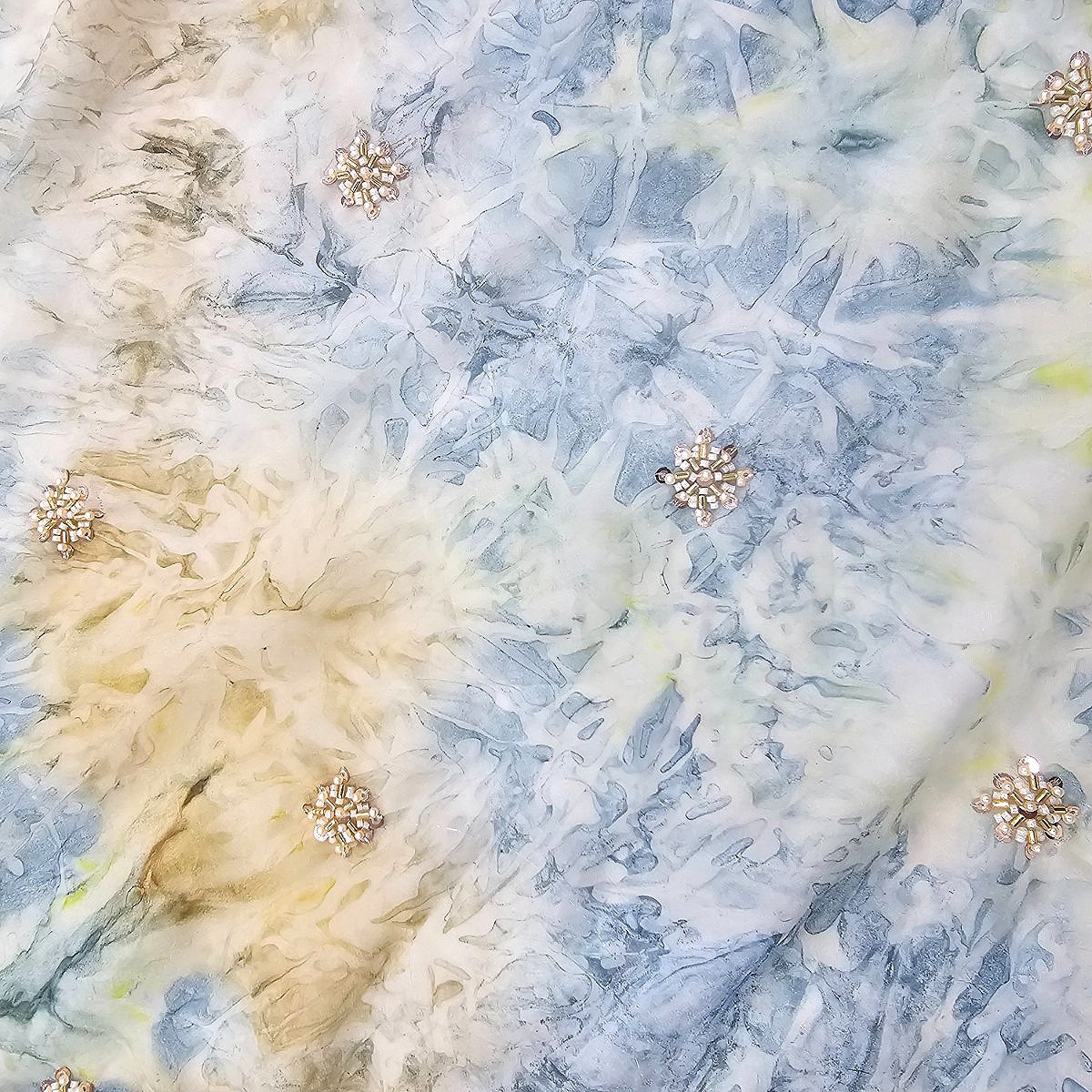 Embroidery Crepe Fabric