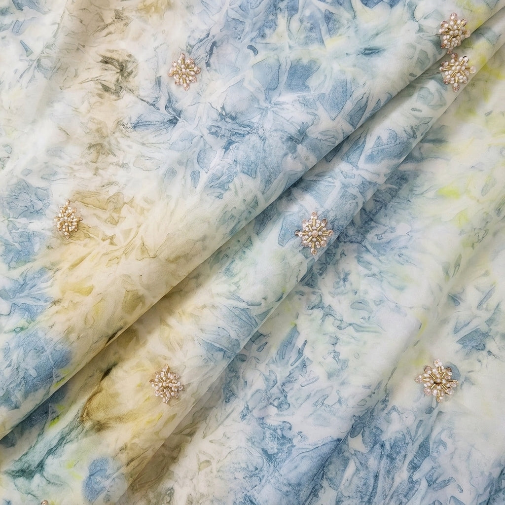 Embroidery Crepe Fabric