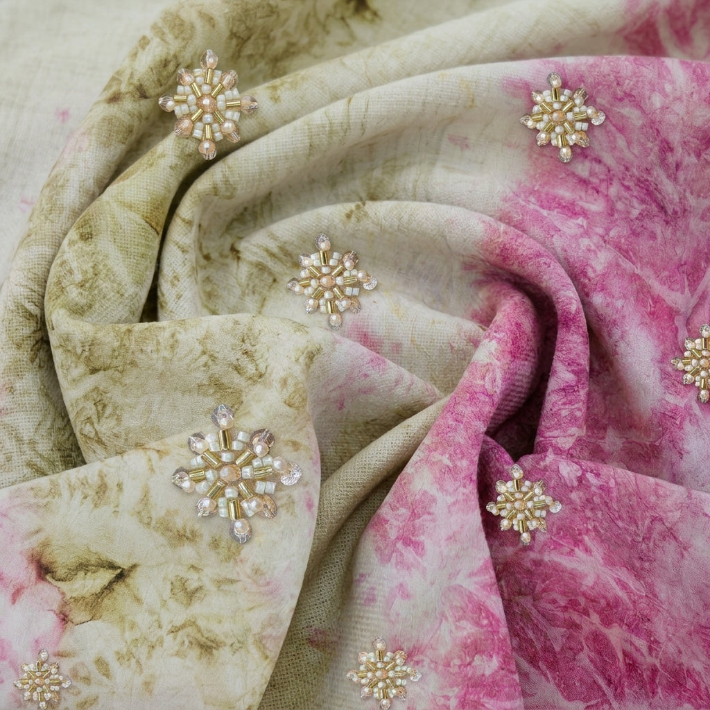 Embroidery Crepe Fabric