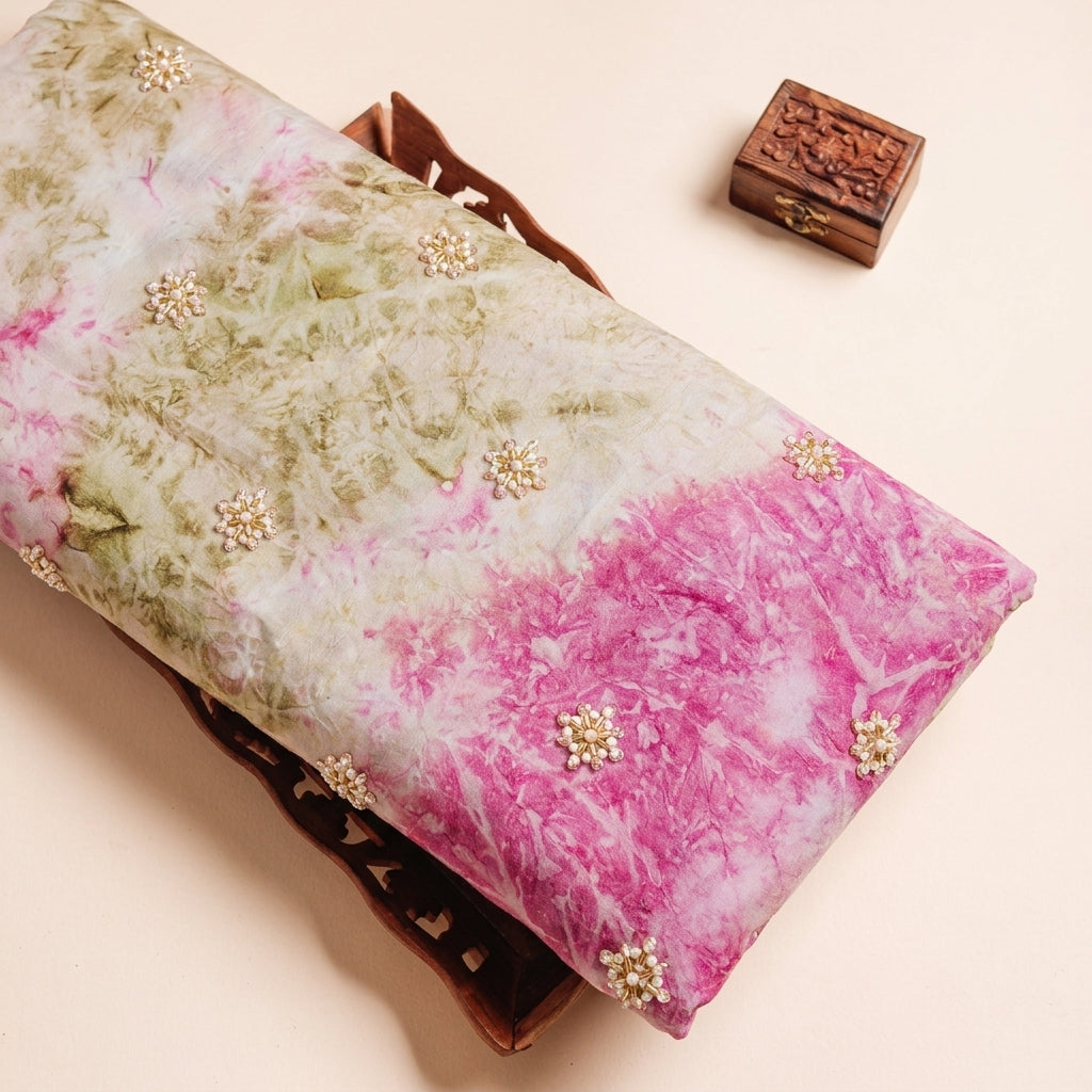 Embroidery Crepe Fabric