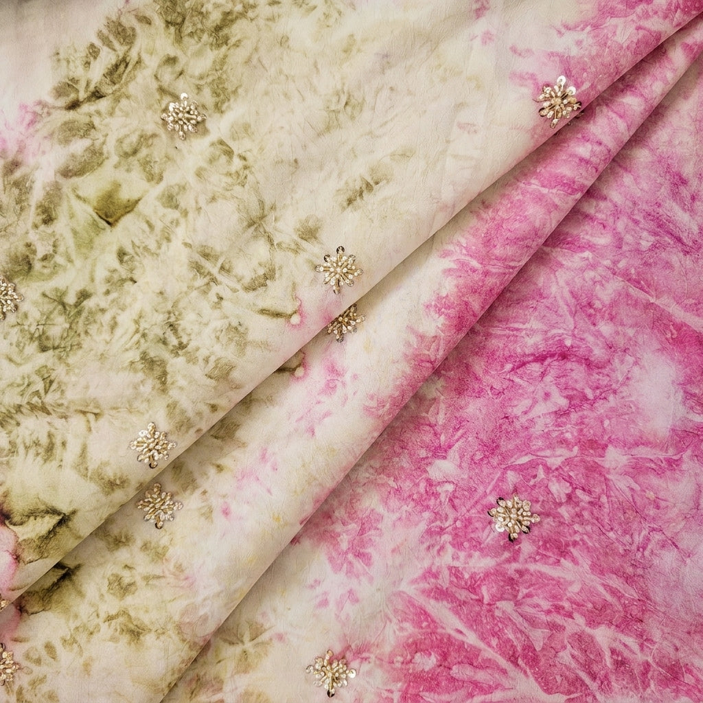 Embroidery Crepe Fabric