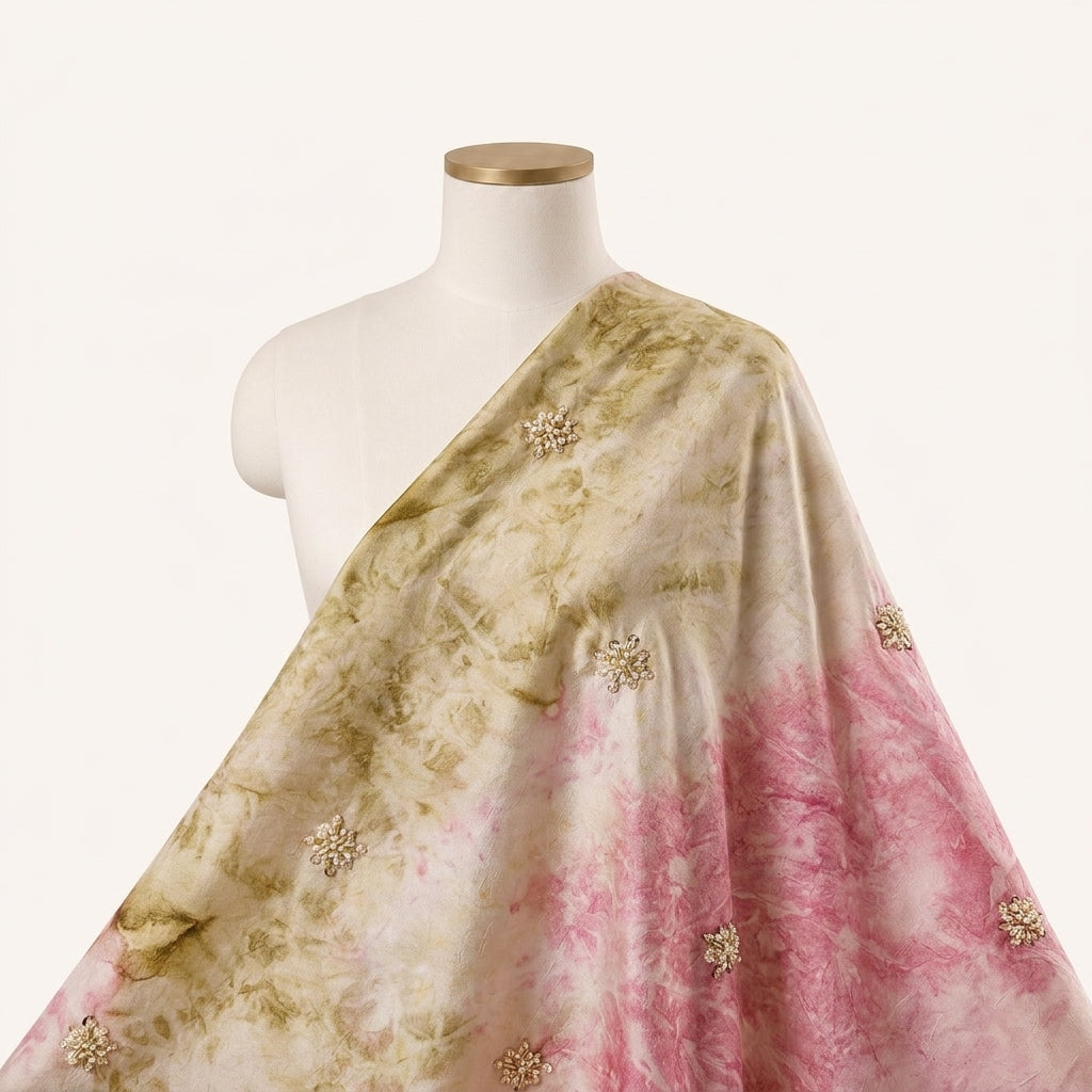 Embroidery Crepe Fabric