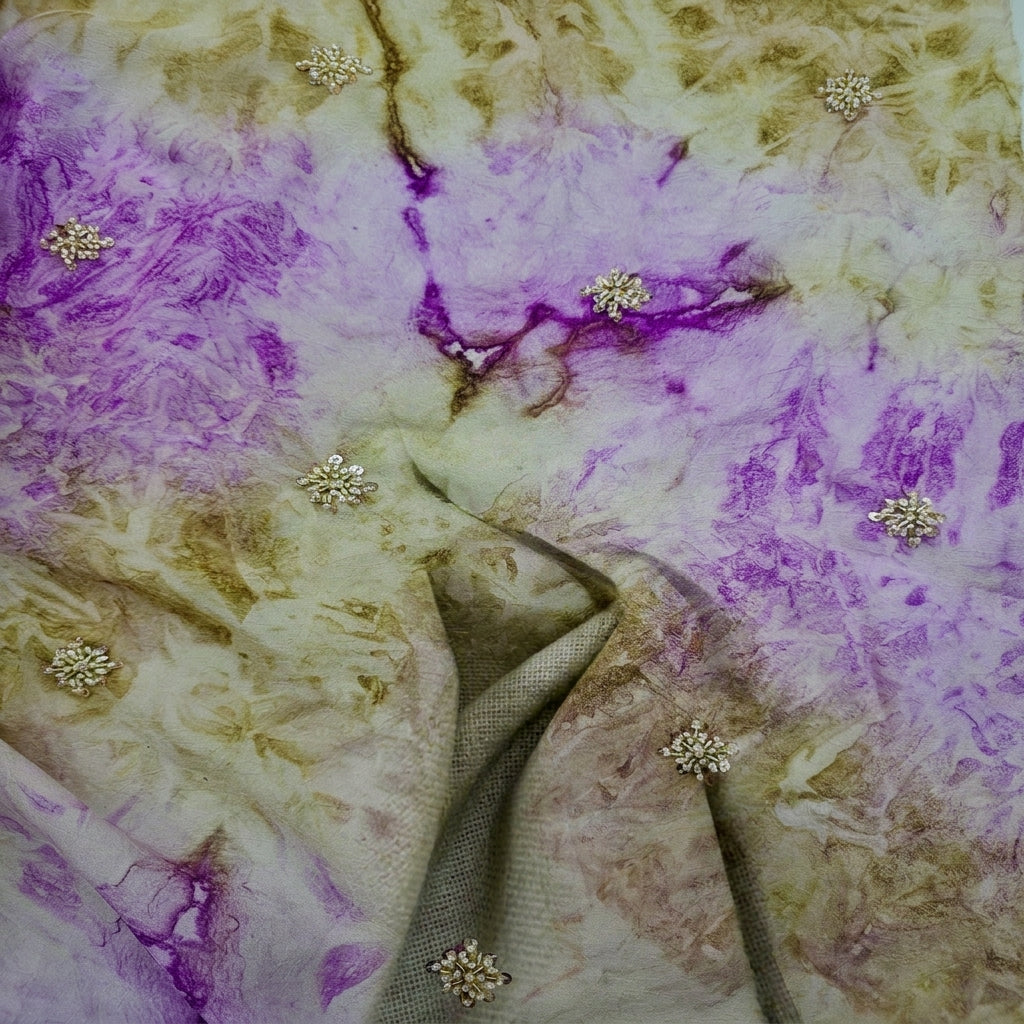 Embroidery Crepe Fabric