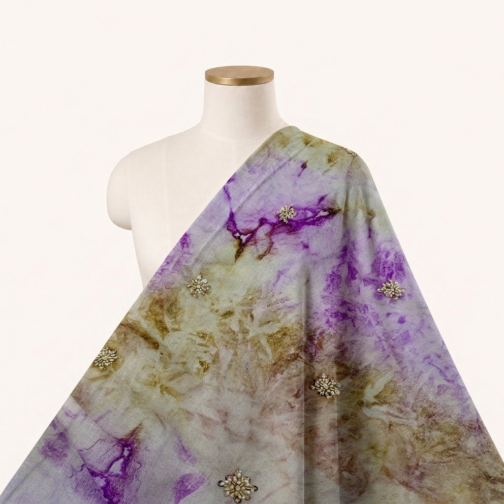 Embroidery Crepe Fabric